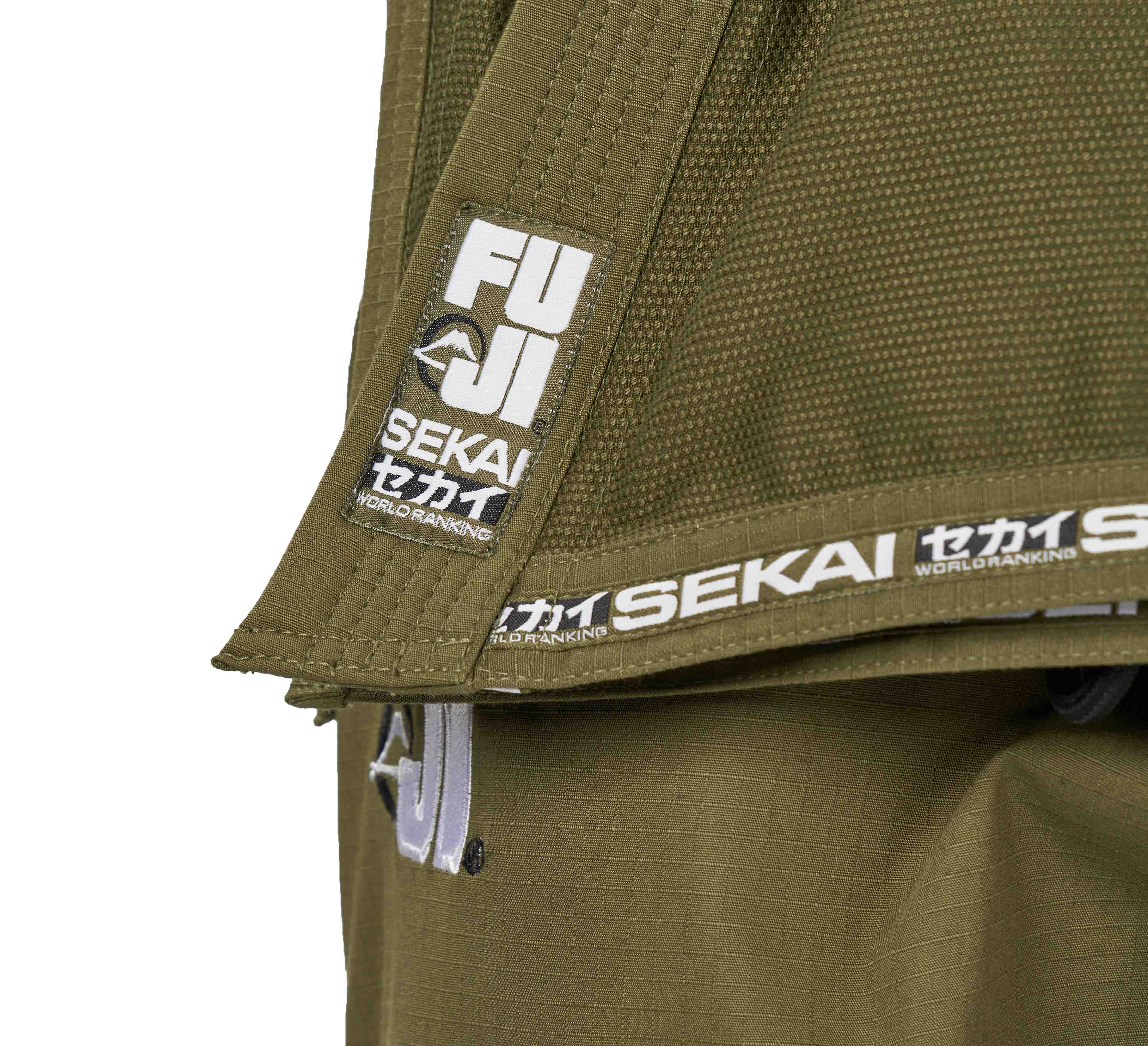 Sekai 2.0 BJJ Gi Military Green/Black、mySite、gigharbornorthrealestate