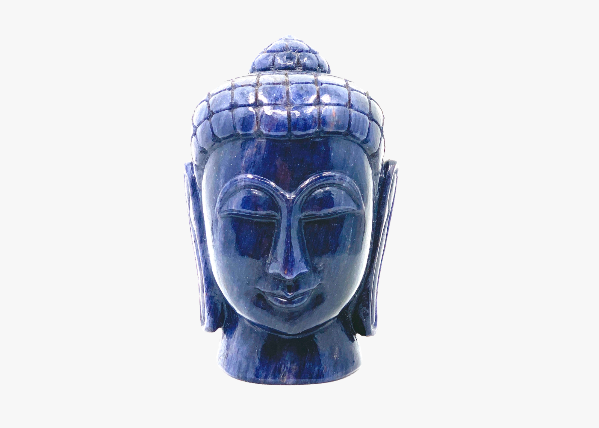 Buddha Head - Blue Jade (13cm)、mySite、topwebapps