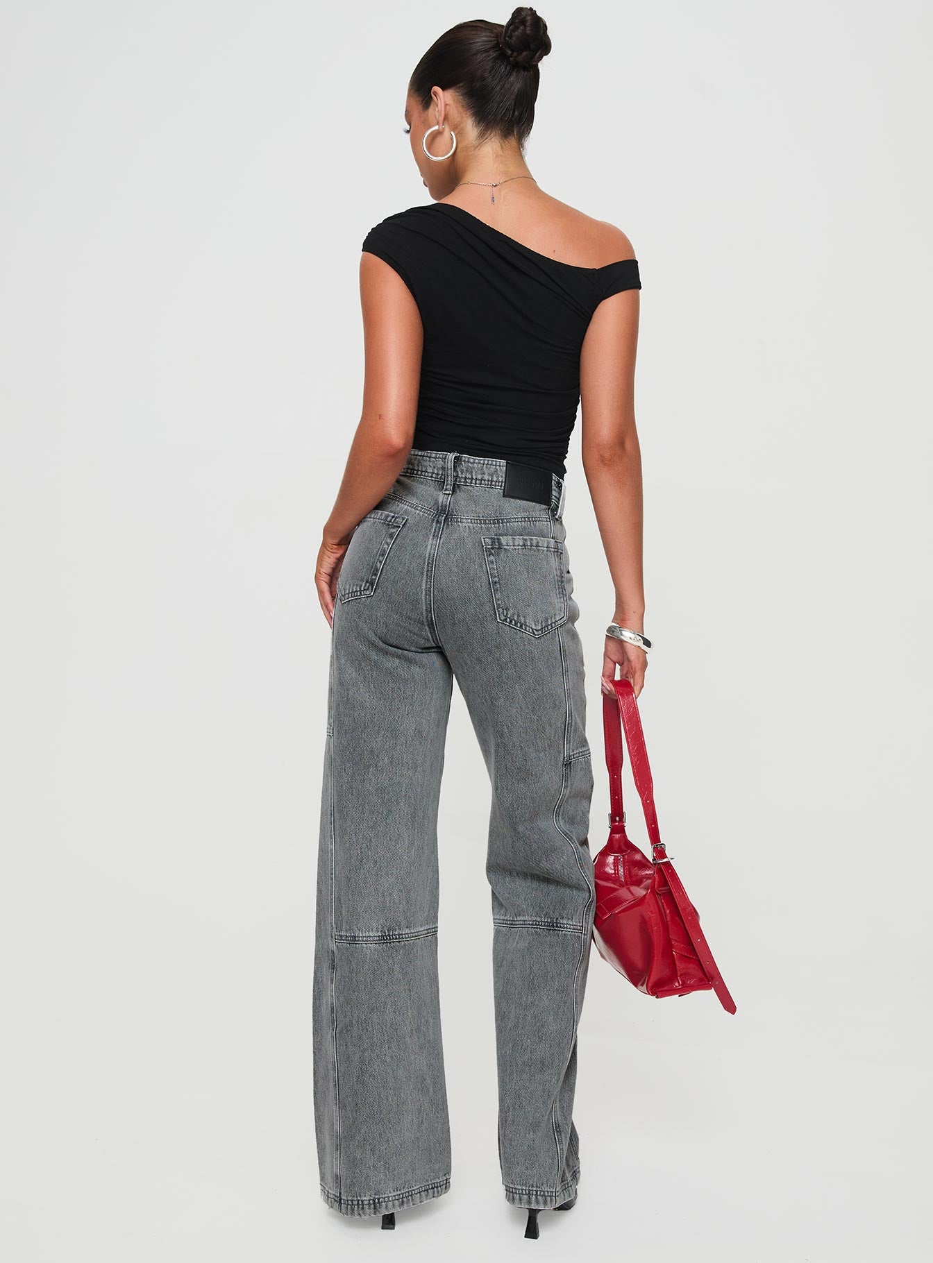 Chad Cargo Jeans Grey Wash Denim、mySite、solidvoid