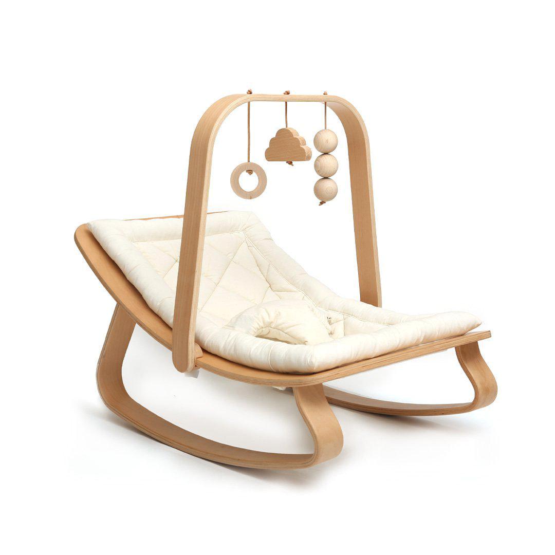  Charlie Crane LEVO Baby Rocker - Beech、mySite、merchandisen
