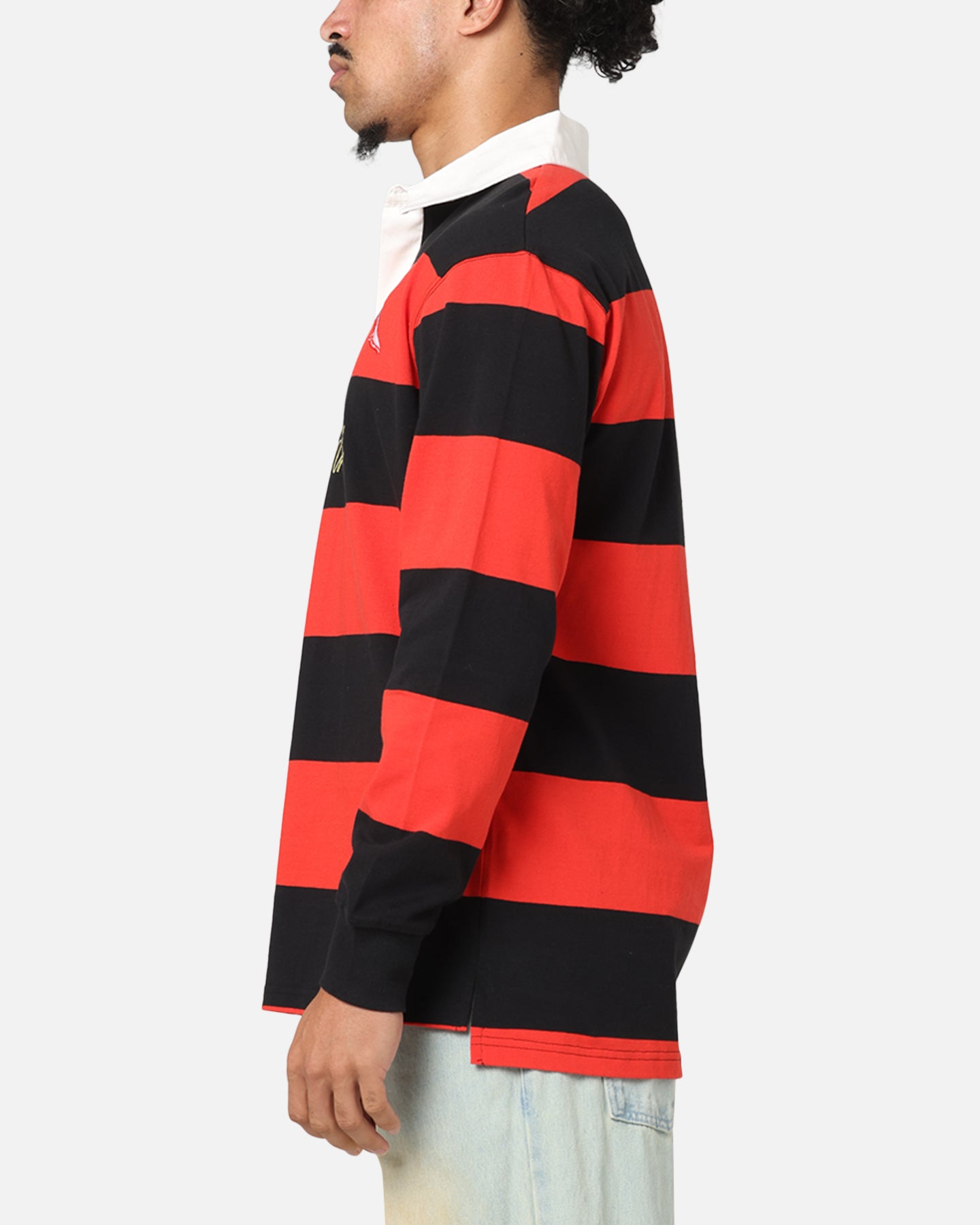 Bleacher Athletic Dolphins NRL Stripe Rugby Polo Shirt Official Team Colour、mySite、zt4zffjzw