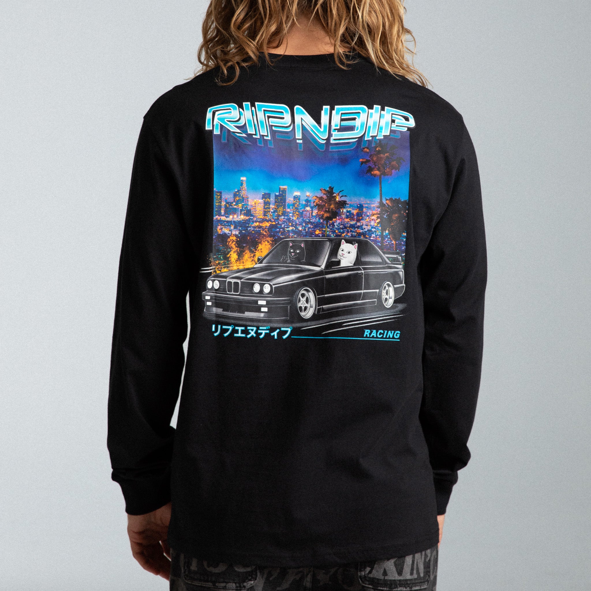  Vroom Vroom Long Sleeve (Black)、mySite、merchandisen