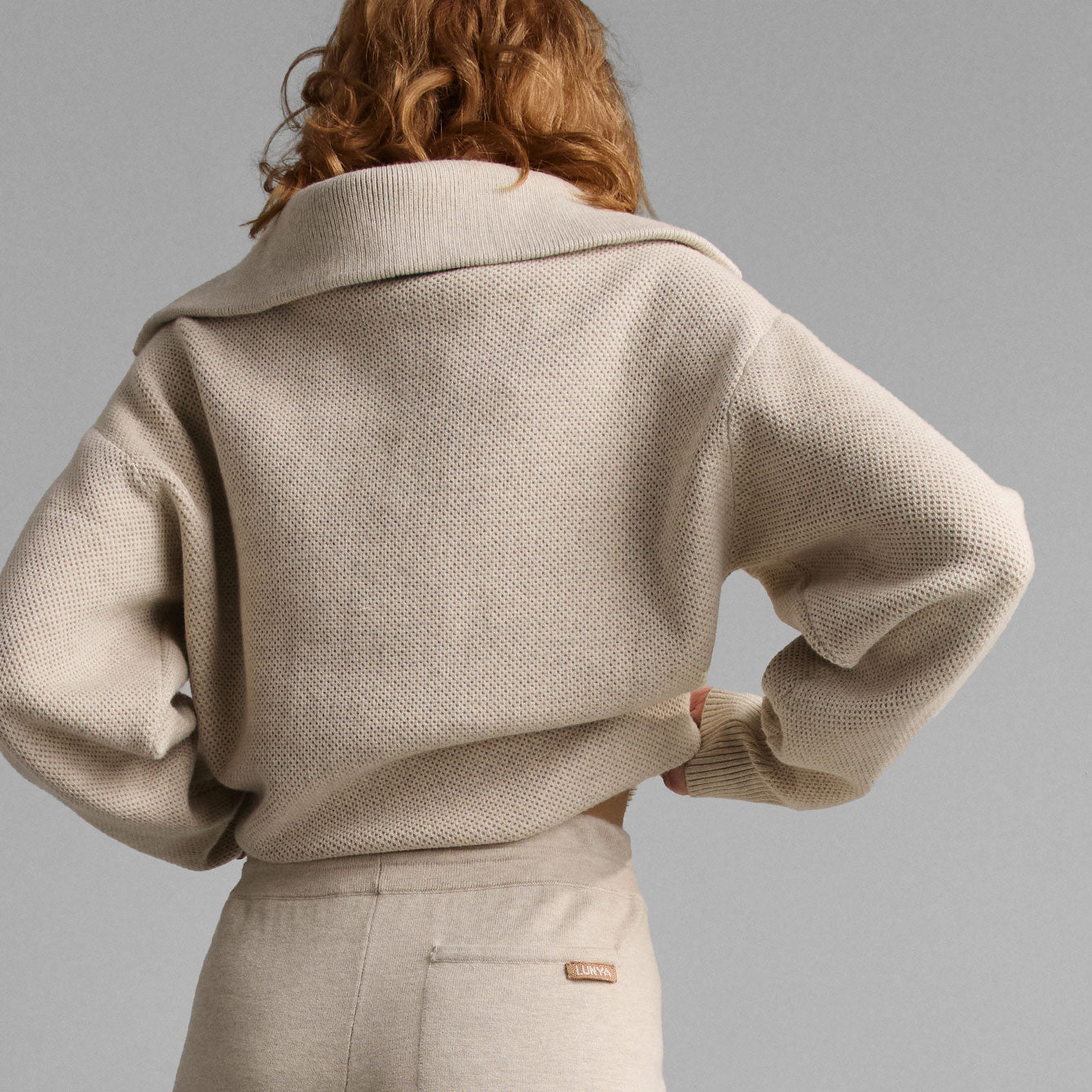 Cottonsilk™ Collared Half Zip、mySite、bengalsvssteelers