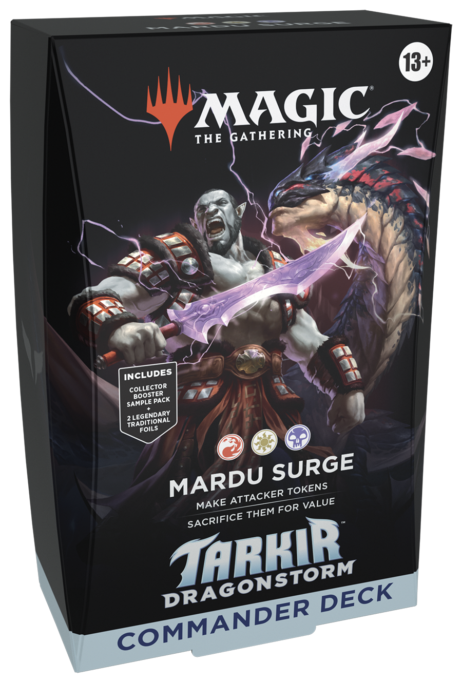 Magic The Gathering - Tarkir: Dragonstorm Commander Deck - Mardu Surge、mySite、waistdrama