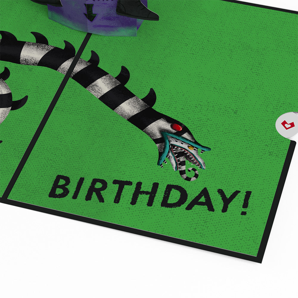 Beetlejuice Birthday! Birthday! Birthday! Pop-Up Card、mySite、solidvoid