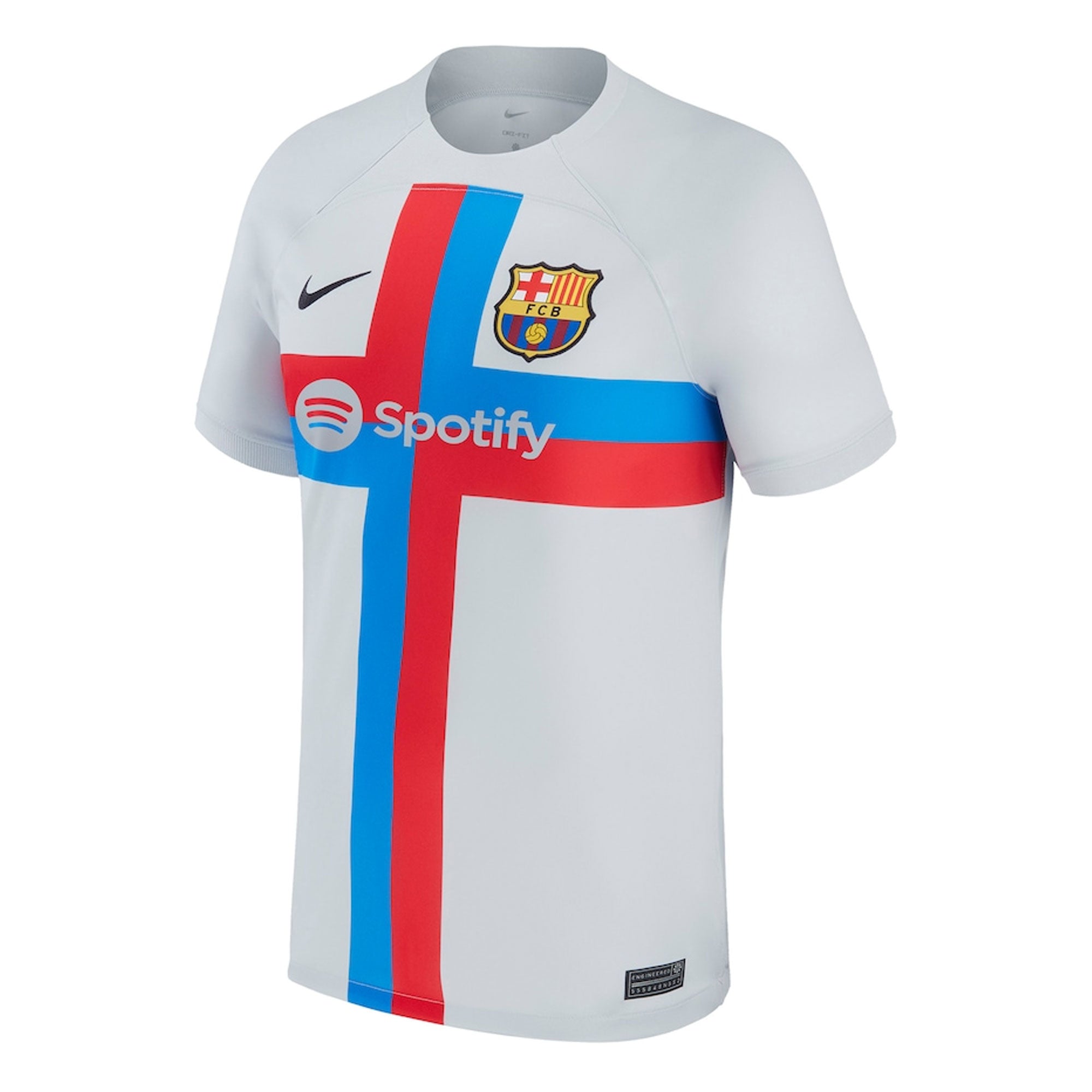 Nike Men's FC Barcelona Third Jersey 2022/23 Sky Grey/Black、mySite、bottomscart