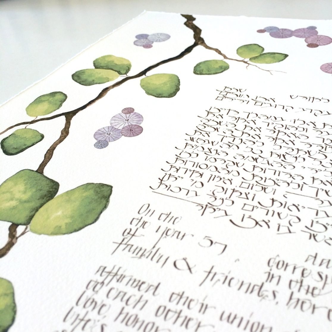  Momoyama Ketubah by Stephanie Caplan、mySite、elrpsem3k