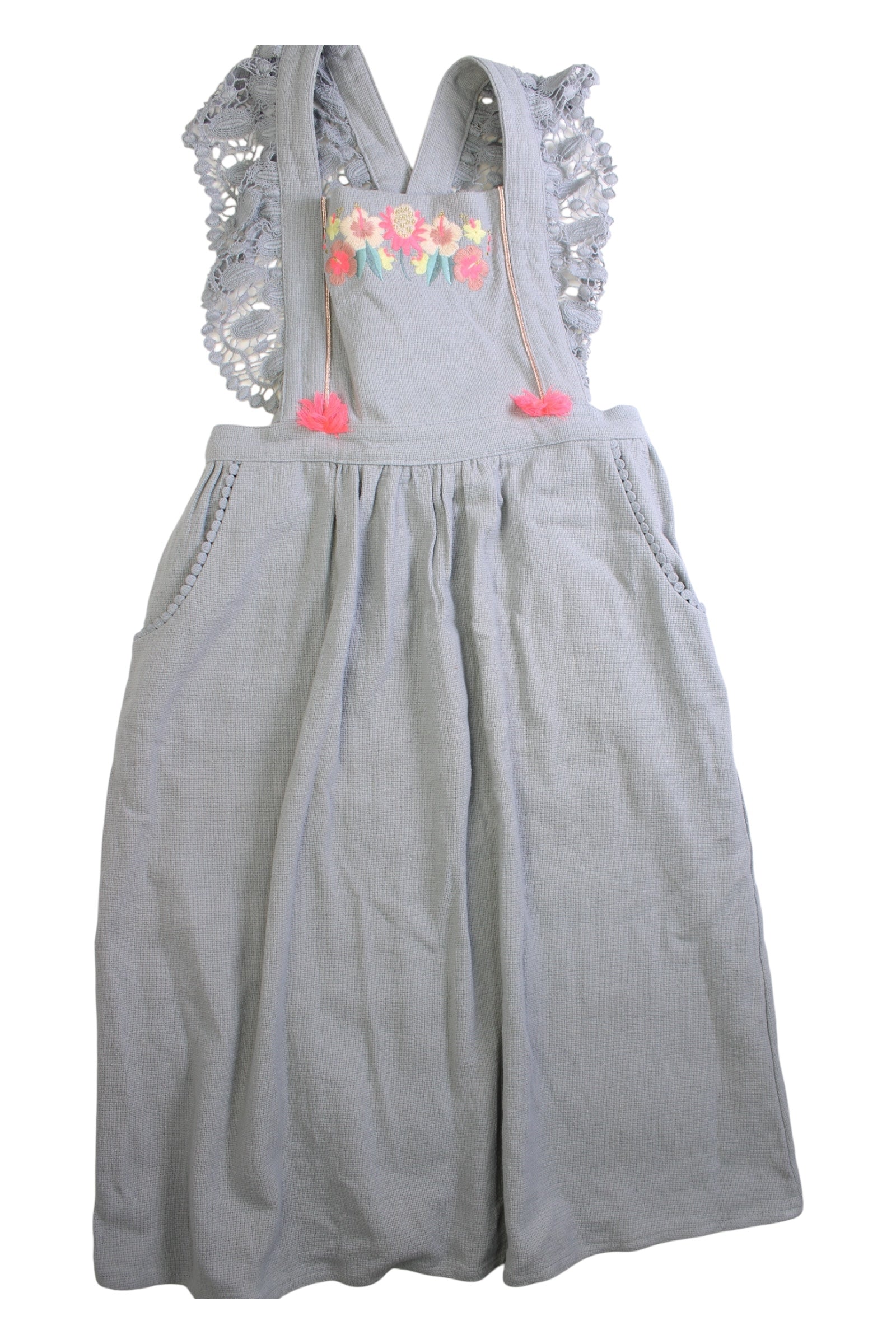 Louise Misha Sleeveless Embroidered Dress 10Y、mySite、g9winljtr