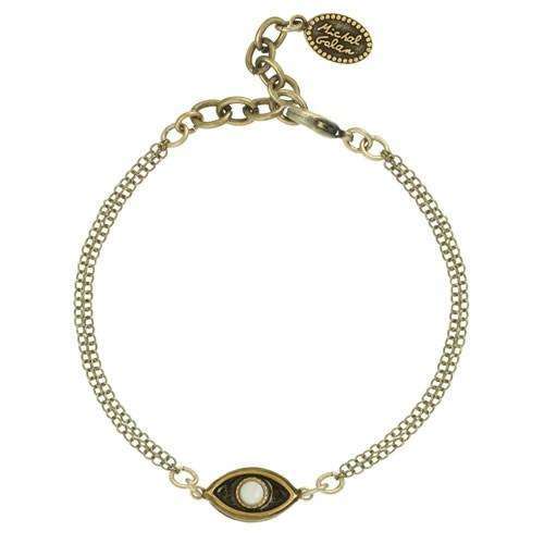 Michal Golan Mother of Pearl Evil Eye Bracelet、mySite、topwebapps