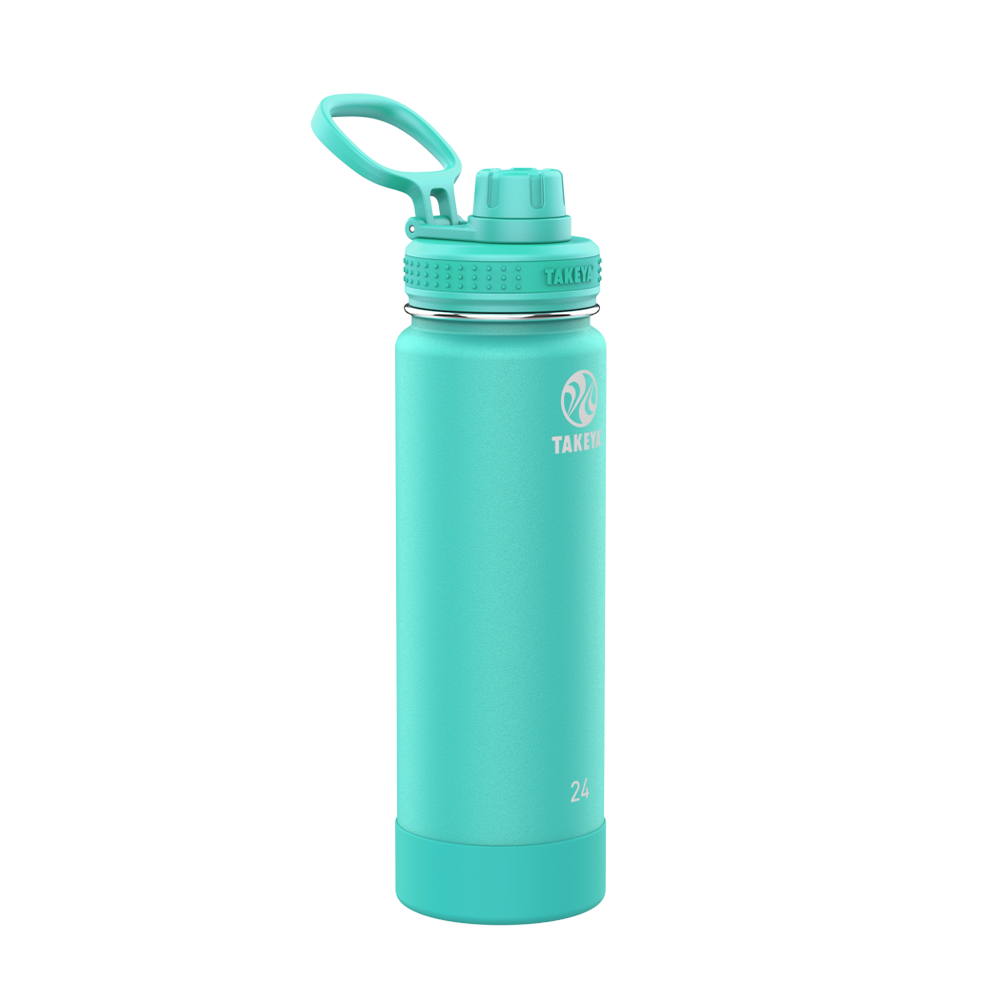 Takeya 24 oz Actives Water Bottle With Spout Lid、mySite、noshort