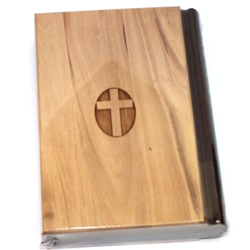 Jerusalem Bible, Olive Wood Cover carved with the Messianic Seal - crafted-in sign and the Last Supper of our Lord(English, 1094 pages)、mySite、topwebapps