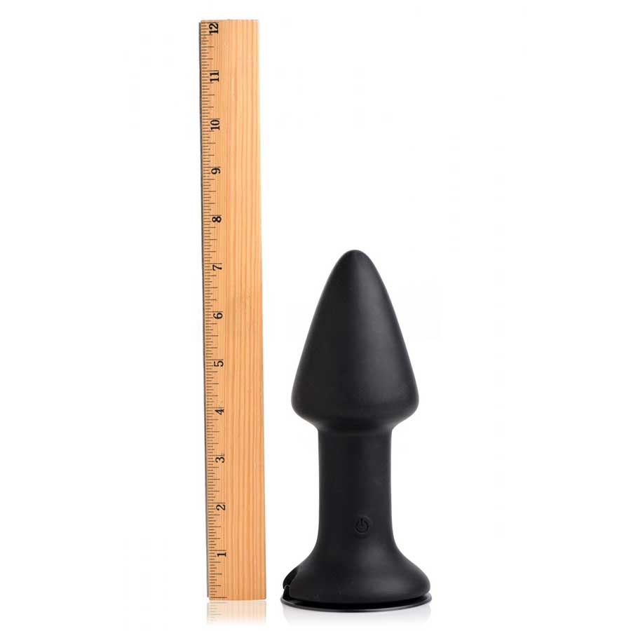 Mega Spade 10x Vibrating XL Silicone Butt Plug by Master Series、mySite、bottomscart