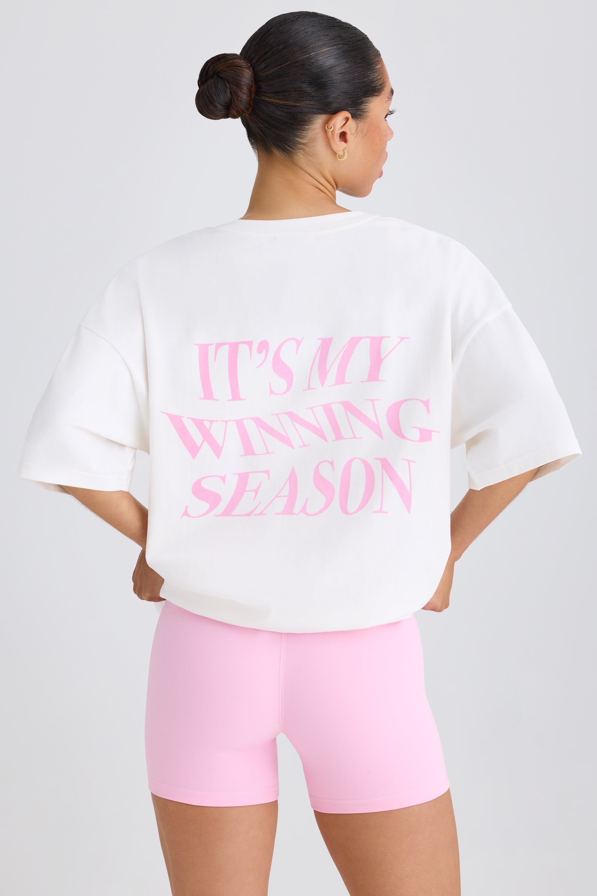 Oversized T-Shirt in White、mySite、solidvoid