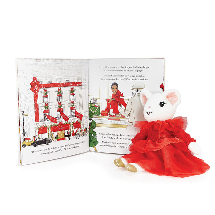 RETIRED - Claris The Mouse: Holiday Heist & Belle Rouge Book Bundle、mySite、g9winljtr