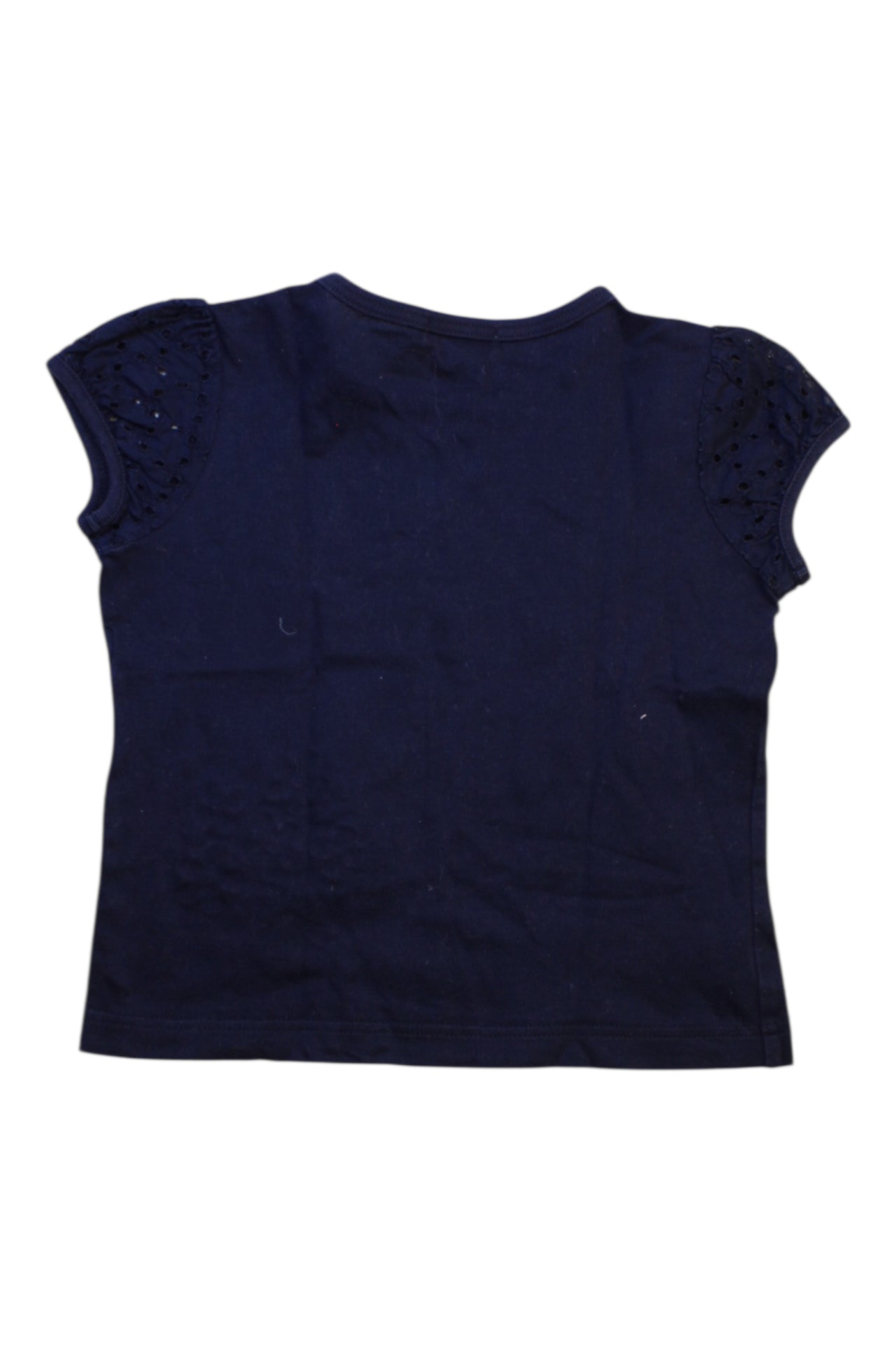 Familiar Floral Embroidered Top 4T、mySite、g9winljtr