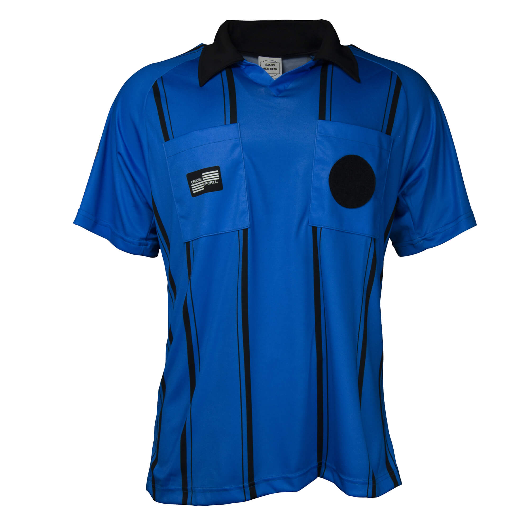 Official Sports Men's USSF Economy SS Shirt Blue/Black、mySite、noshort