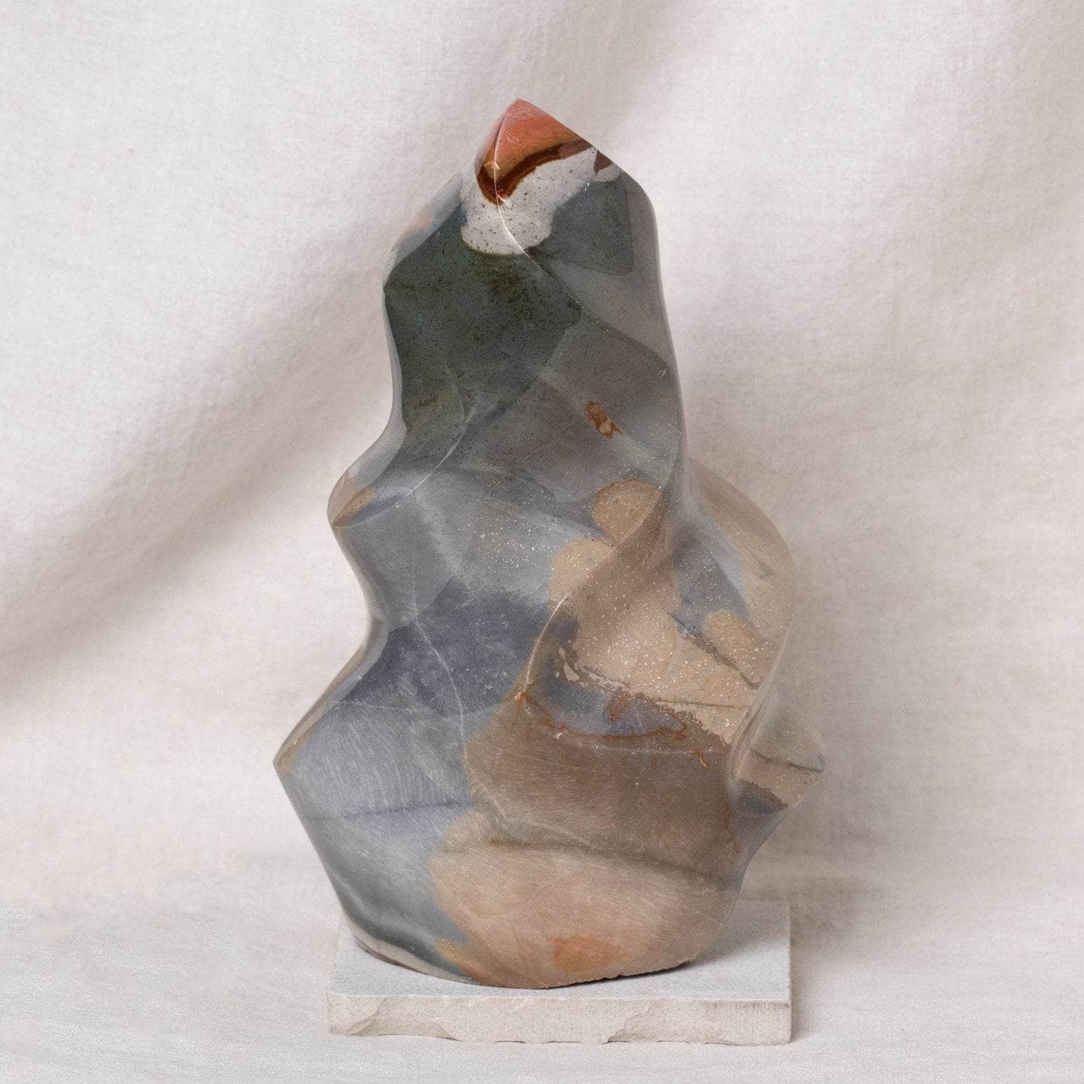 Polychrome (Desert Magic) Jasper Freeform Flame Crystals、mySite、hinf8tx79