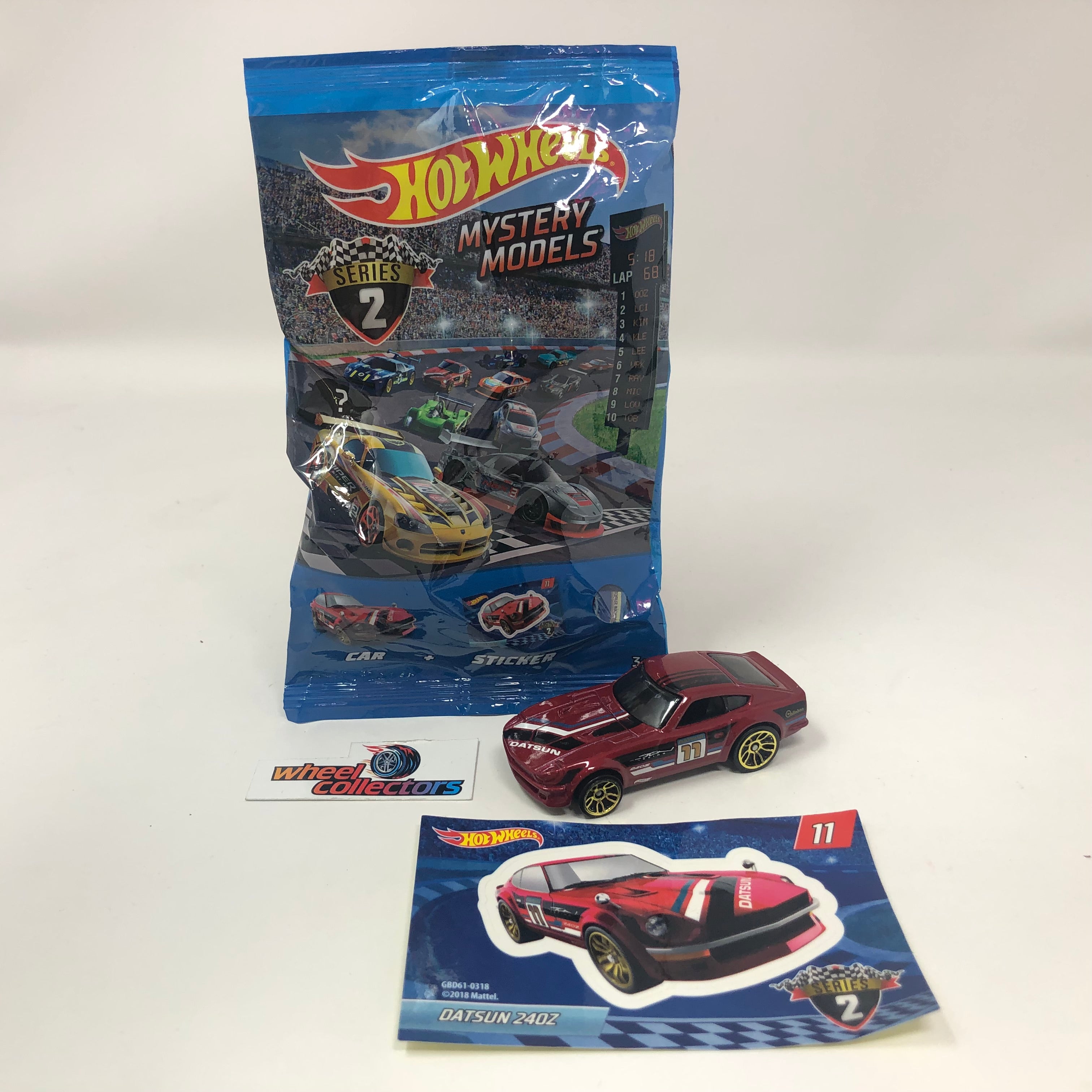 Datsun 240Z * Hot Wheels Mystery Models Baggie Car w/ Sticker、mySite、hgirdovlk