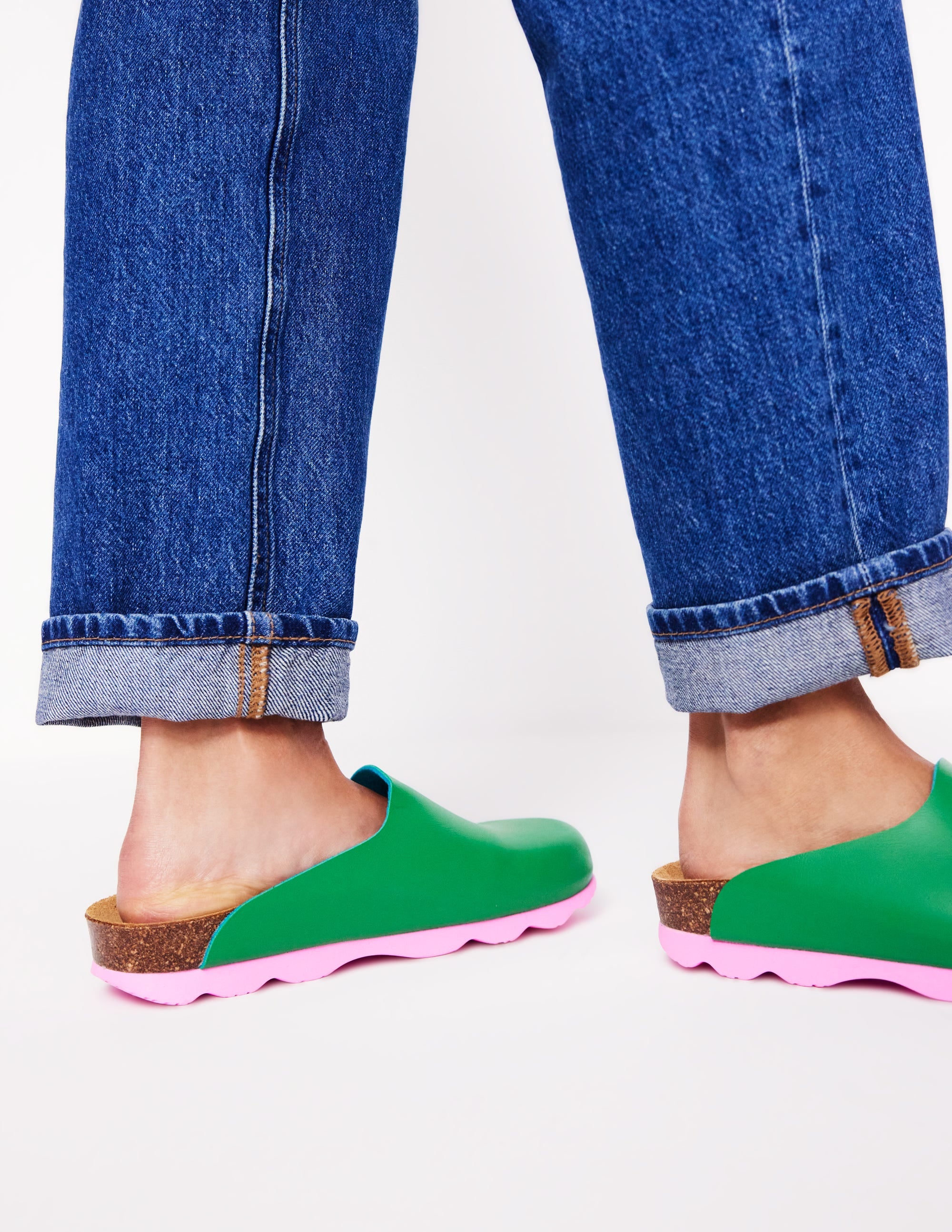  Colour Block Clogs-Rich Emerald、mySite、ashleygrahame