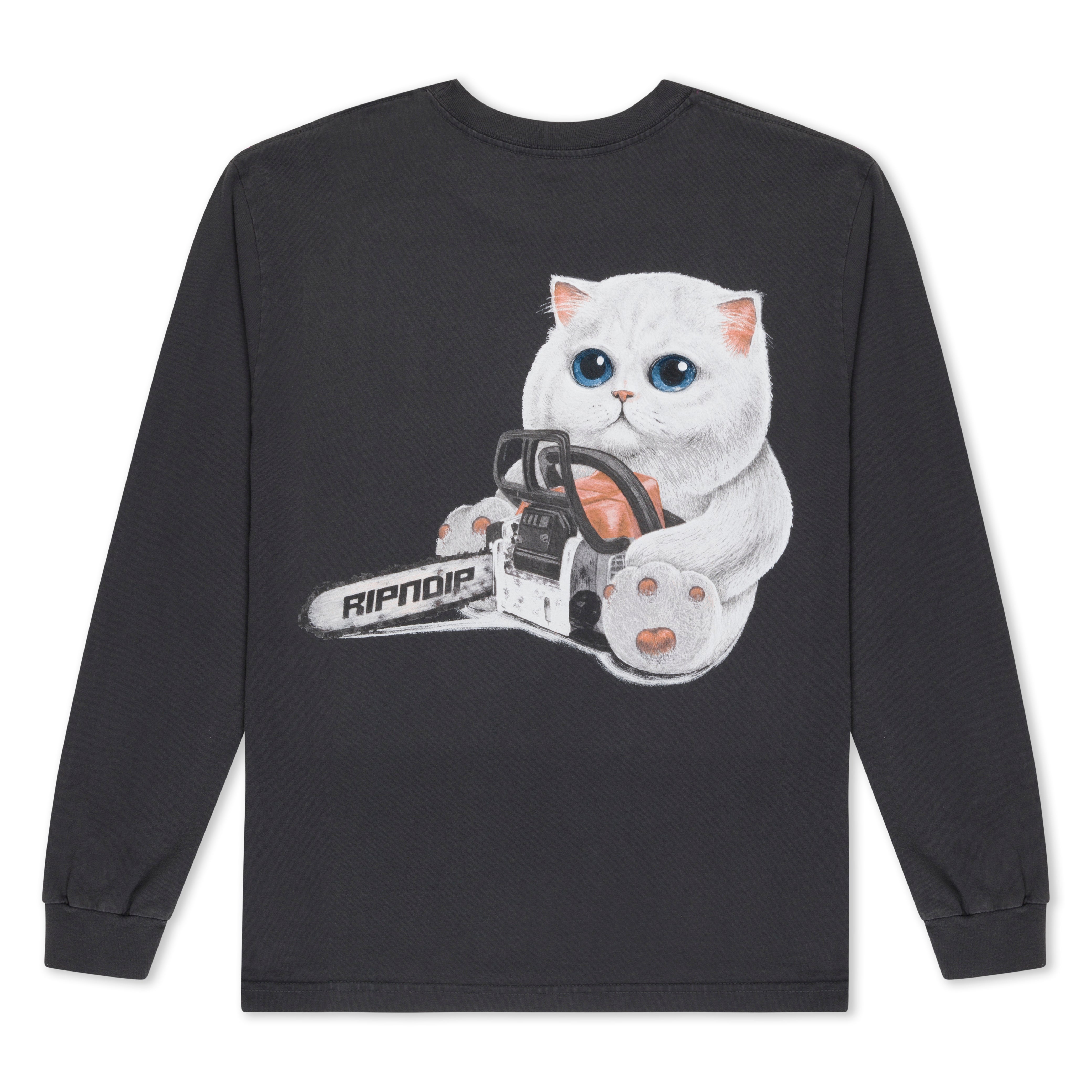  Find Out Long Sleeve (Charcoal Vintage Wash)、mySite、merchandisen