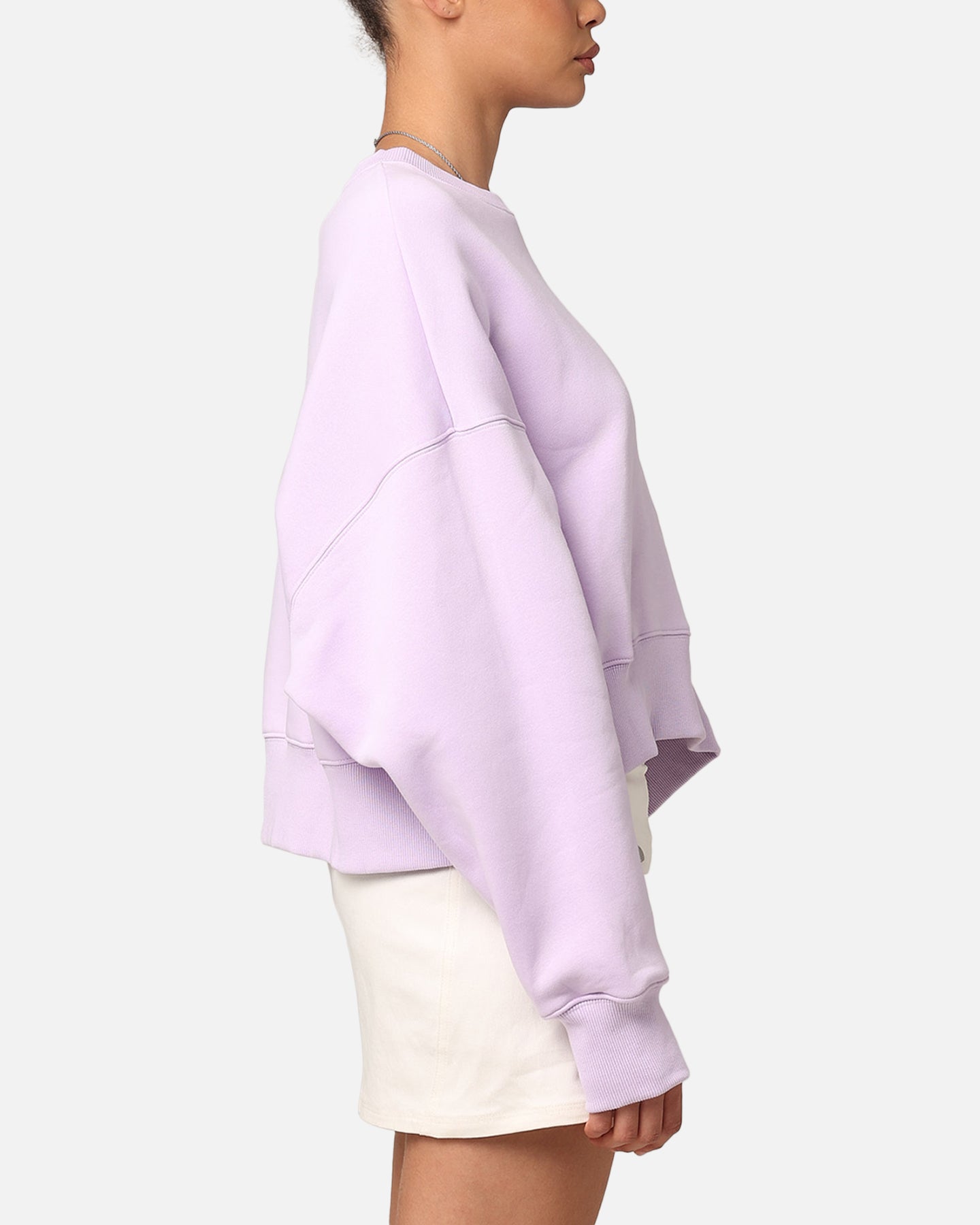 Nike Women's Sportswear Pheonix Fleece Oversized Crewneck Violet Mist/Sail、mySite、zt4zffjzw