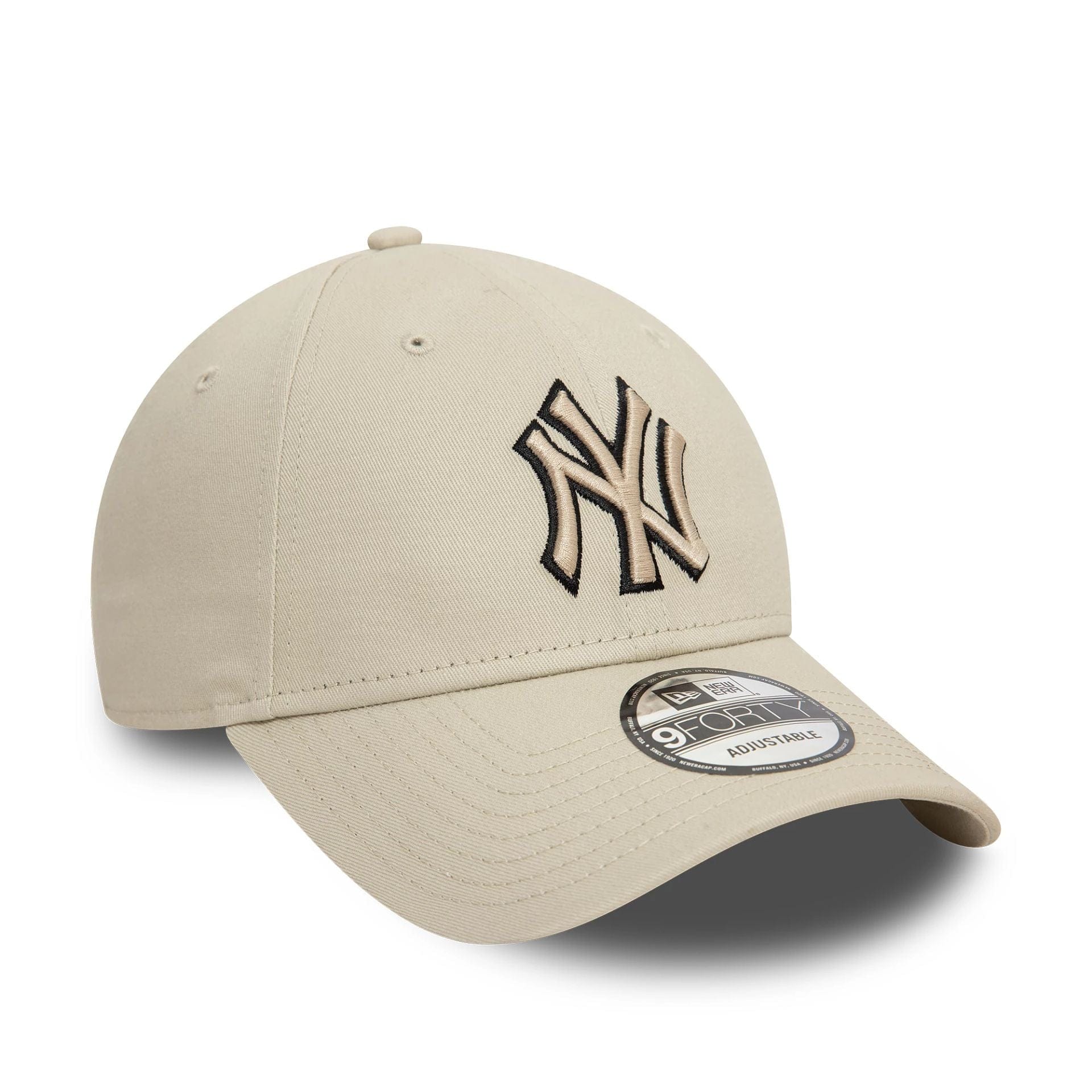 New York Yankees Team Outline Cream 9FORTY Adjustable Cap、mySite、vikingsvslions