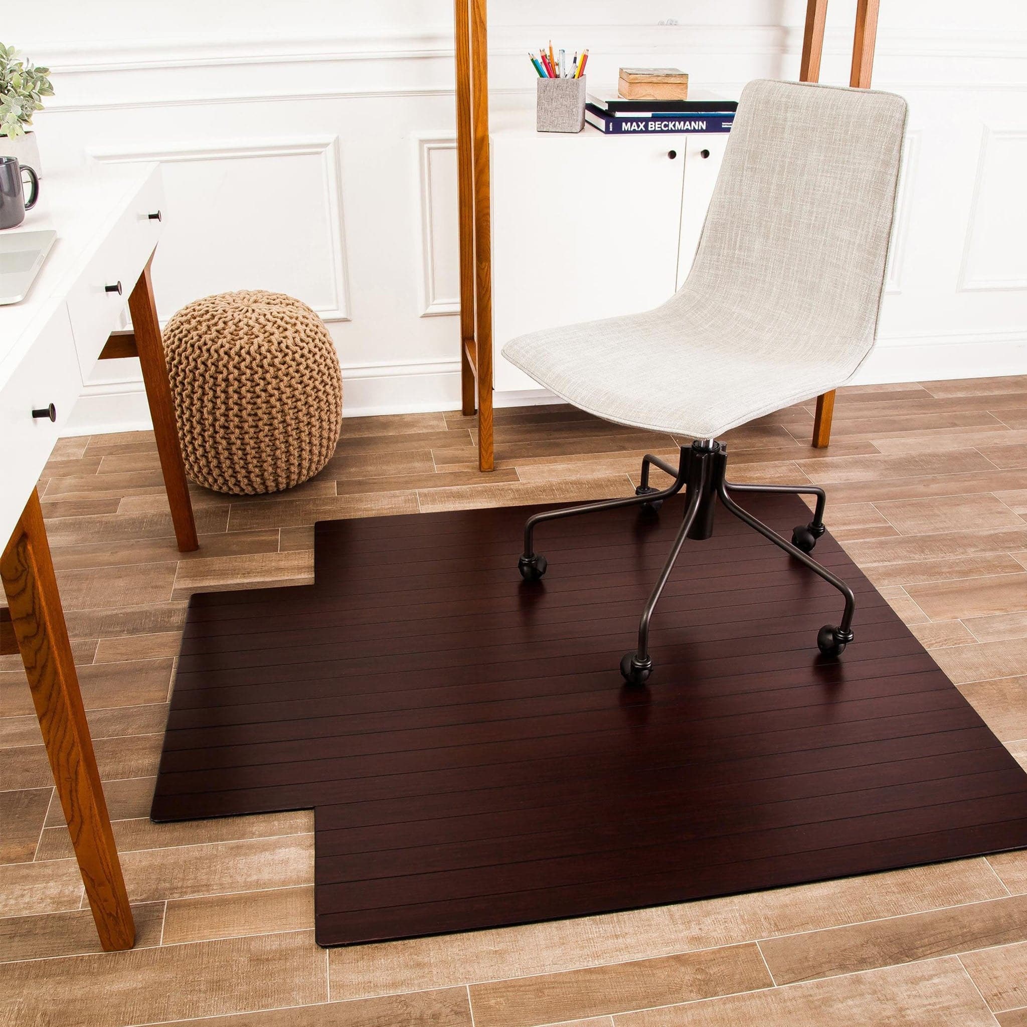 Standard Bamboo Chair Mat with Lip、mySite、neckold