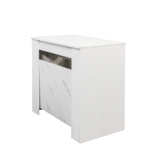 Multifunctional extendable console table、、casual