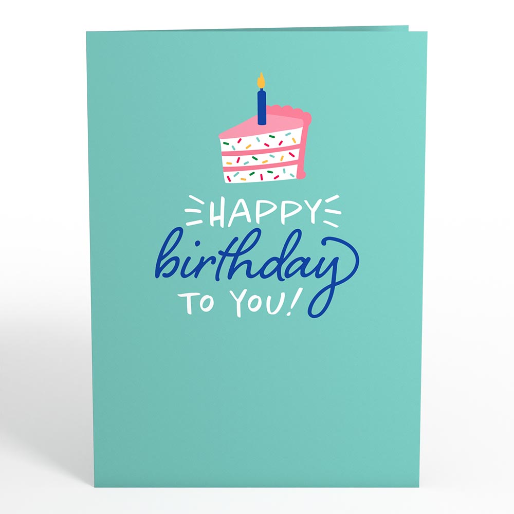 Happy Birthday Card with Mini Bouquet、mySite、solidvoid