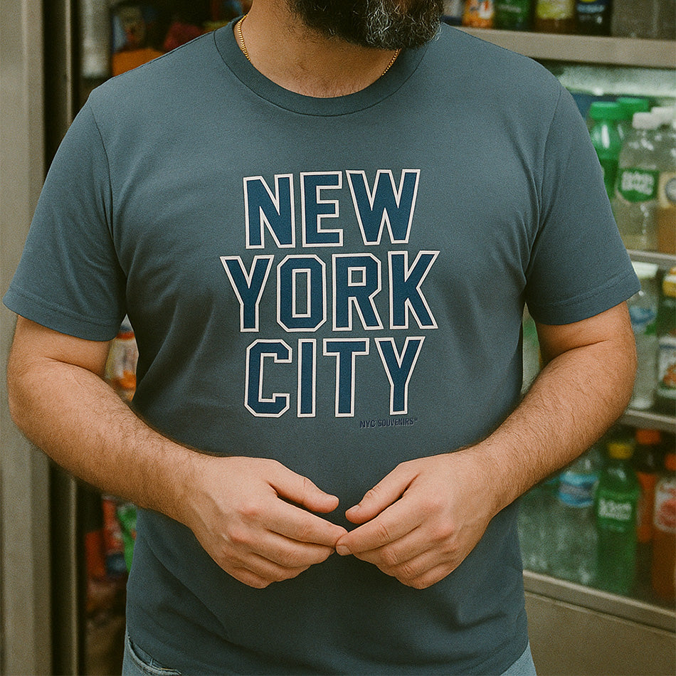 Souvenir Edit: NEW YORK CITY Varsity Block Tee、mySite、vikingsvslions