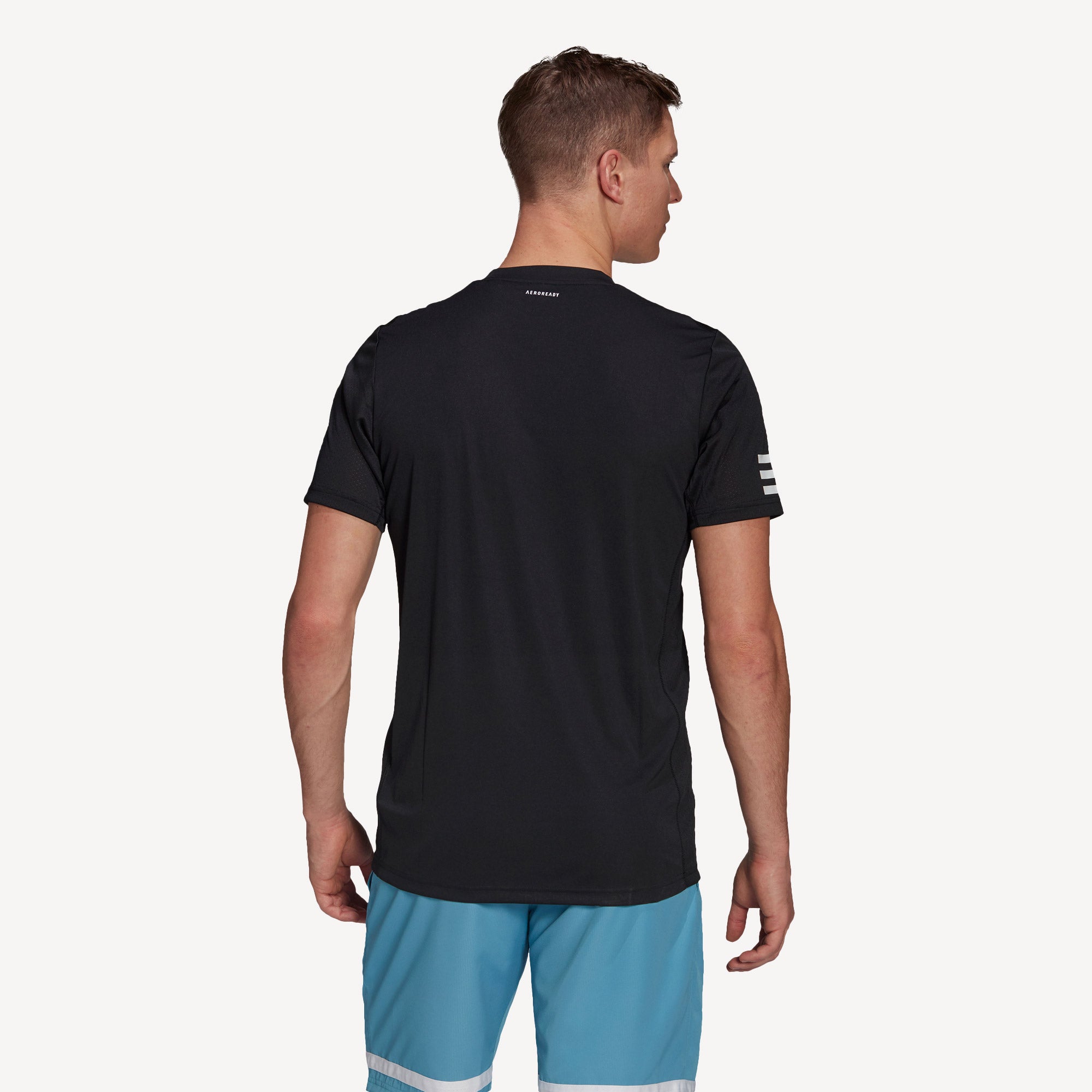 adidas Club Men's 3-Stripe Tennis Shirt