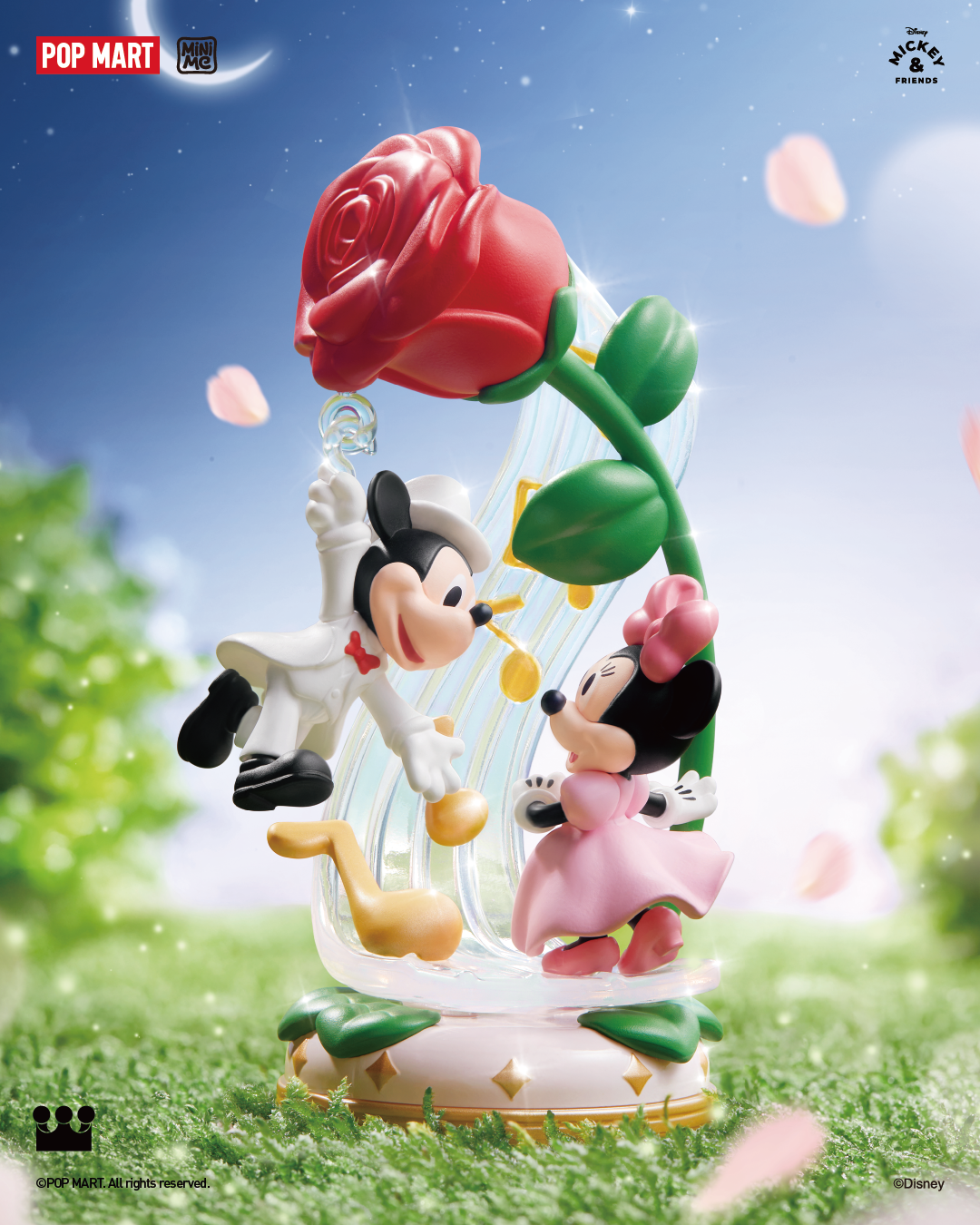  POP MART The Wonderful Dreams of Mickey and His Friends Series Scene Sets、mySite、greenlandpopulation