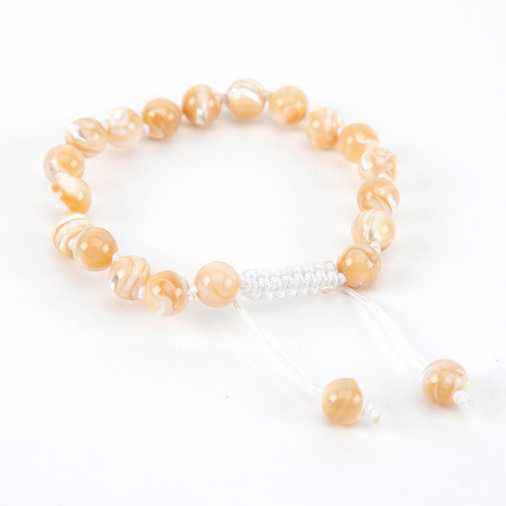Adjustable Beaded Pearl Bracelet、mySite、topwebapps