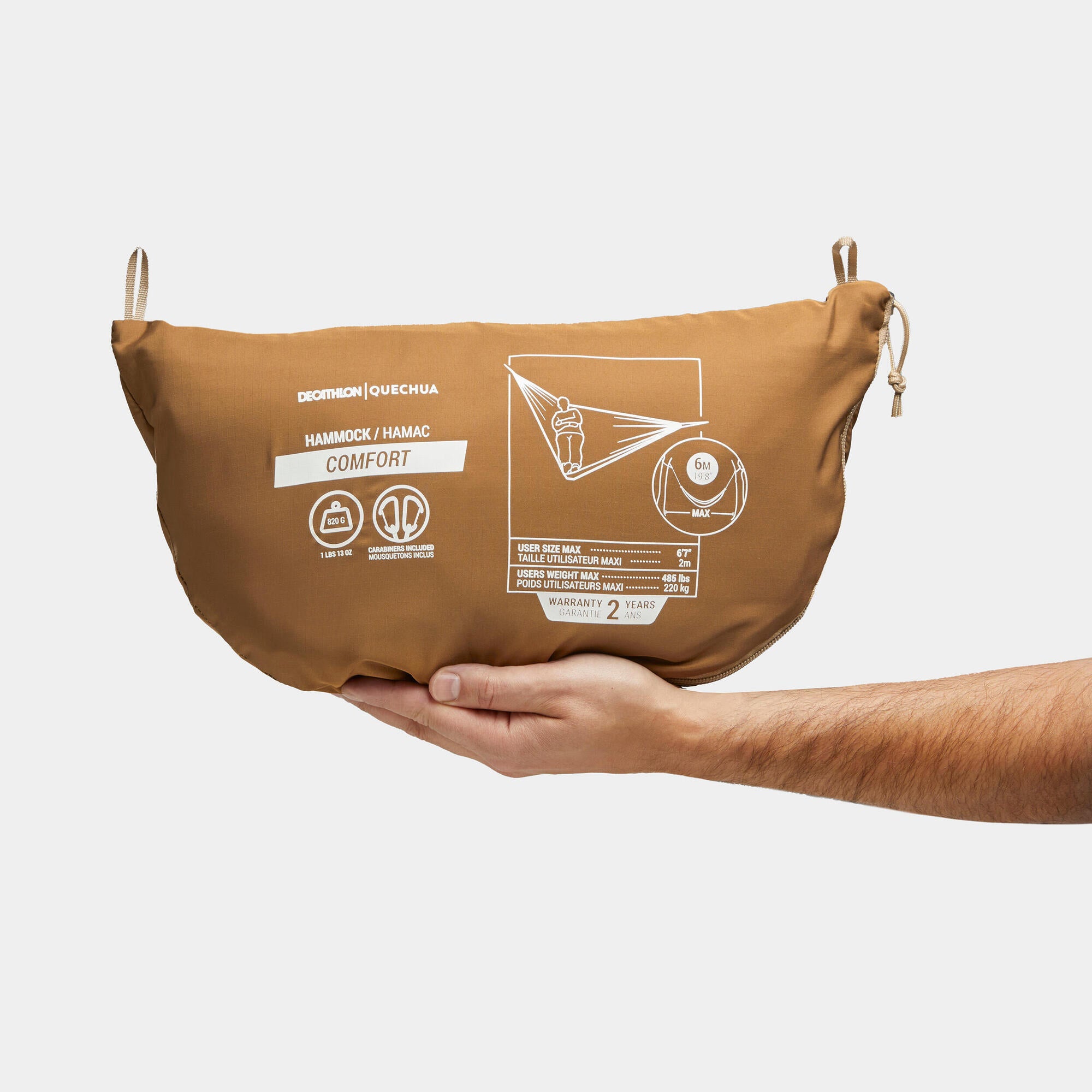 Quechua Two-person Hammock - Comfort 350 x 175 cm - 2 Person