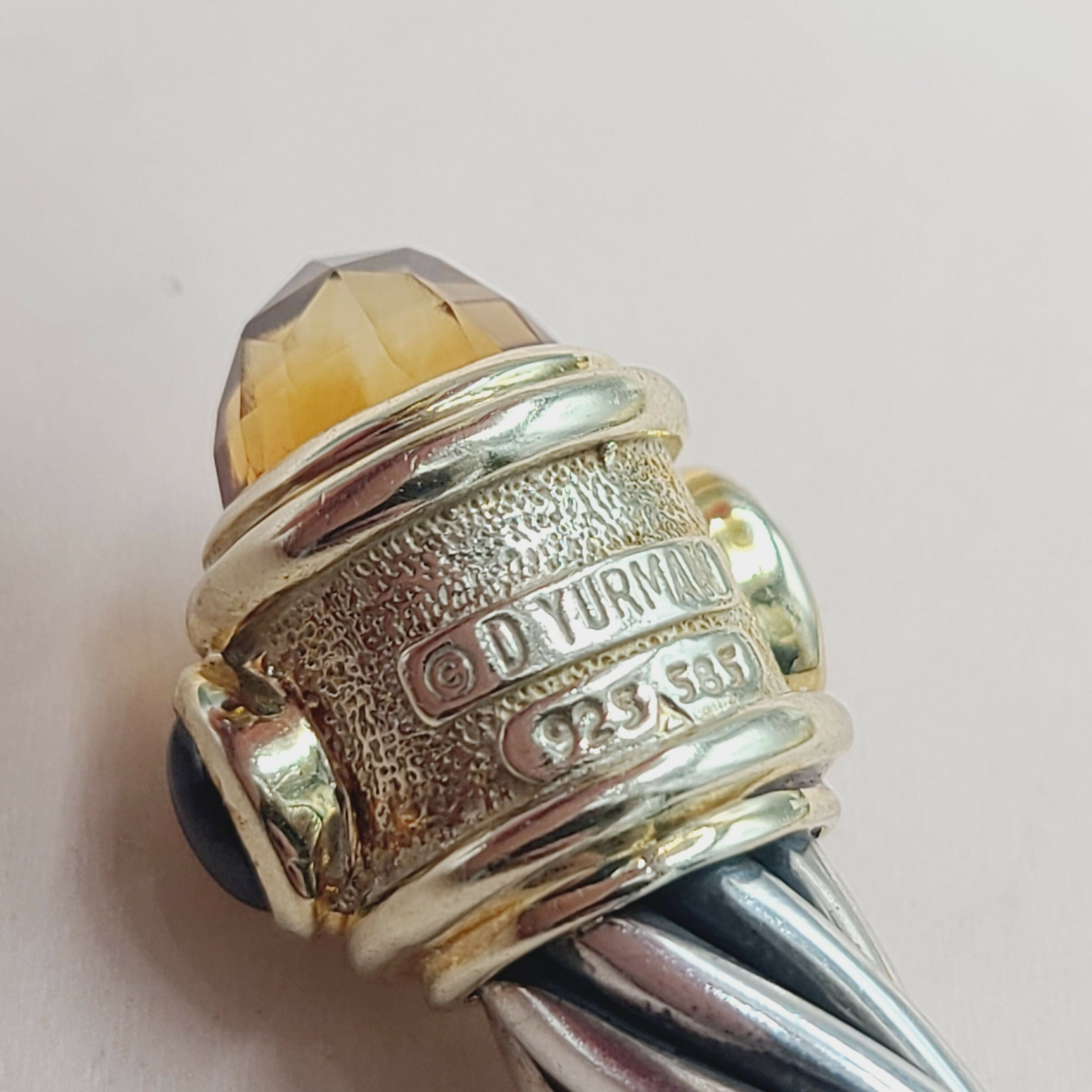 David Yurman Renaissance Bracelet Citrine, Peridot & Garnet、mySite、hinf8tx79