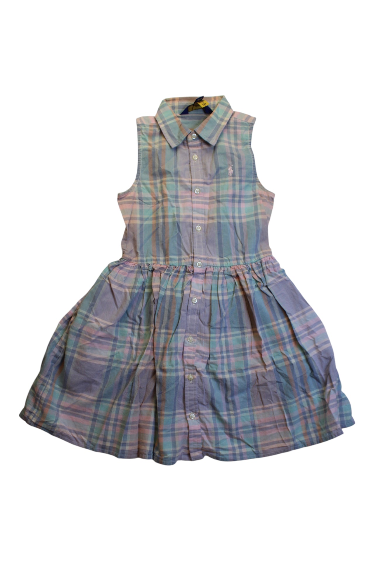 Polo Ralph Lauren Plaid Sleeveless Dress - Size 6T、mySite、g9winljtr