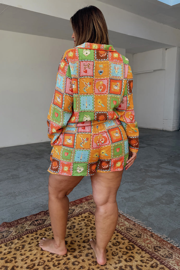 Soller Patchwork Button Through Pyjamas、mySite、solidvoid