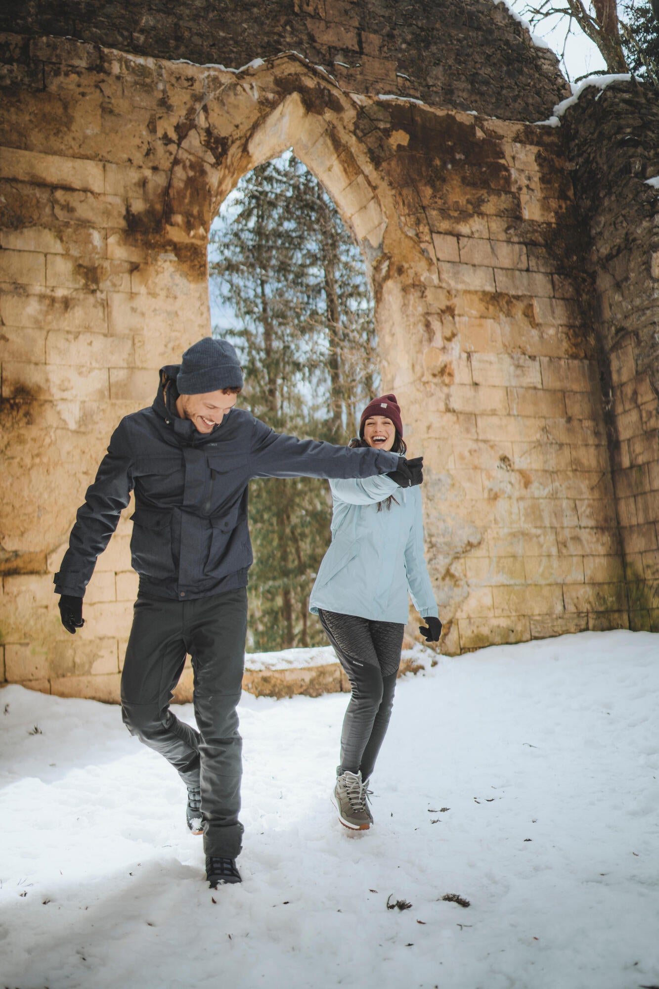 Quechua MEN'S WARM WATER-REPELLENT HIKING Pants - SH500、mySite、neckold