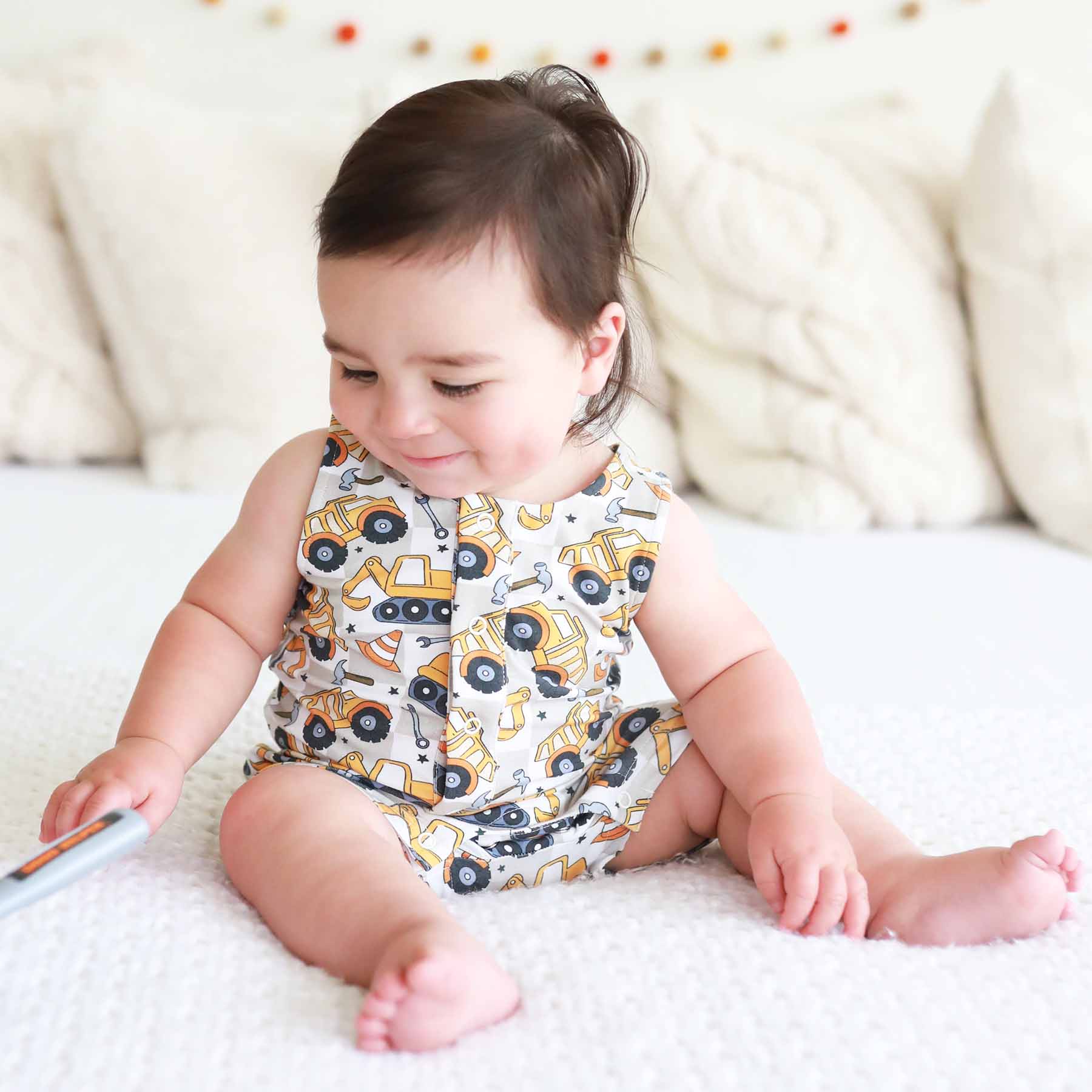  Sleeveless Snap Romper | Under Construction、mySite、layawaytickets