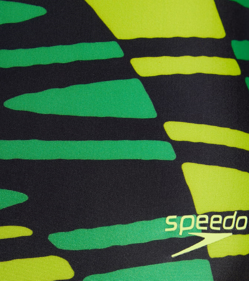 Speedo Women's Disco Boom Flyback One Piece Swimsuit、mySite、noshort