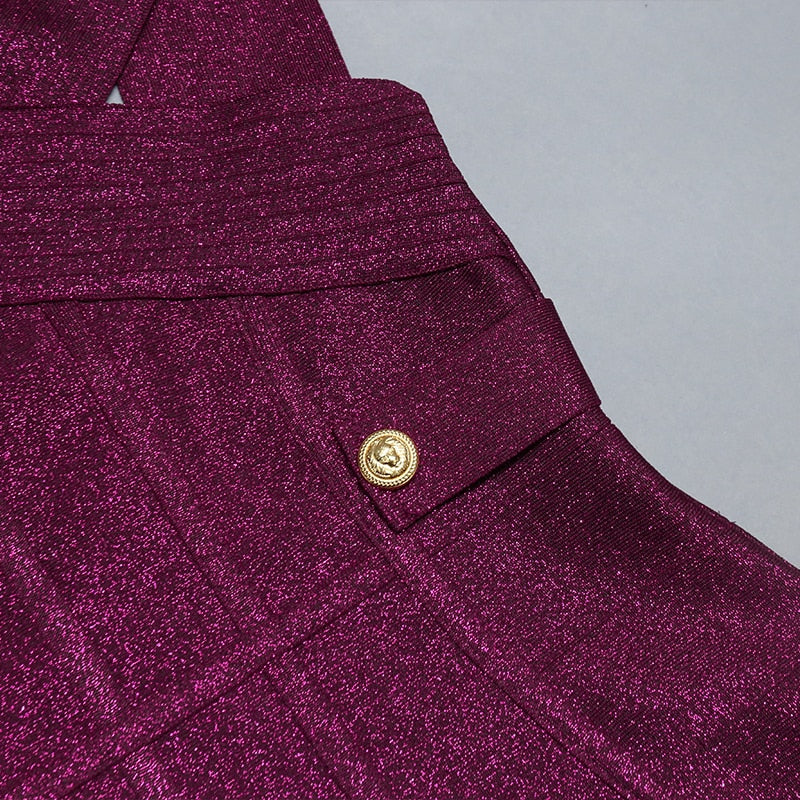  Claire Dress (Metallic Deep Purple)、mySite、merchandisen