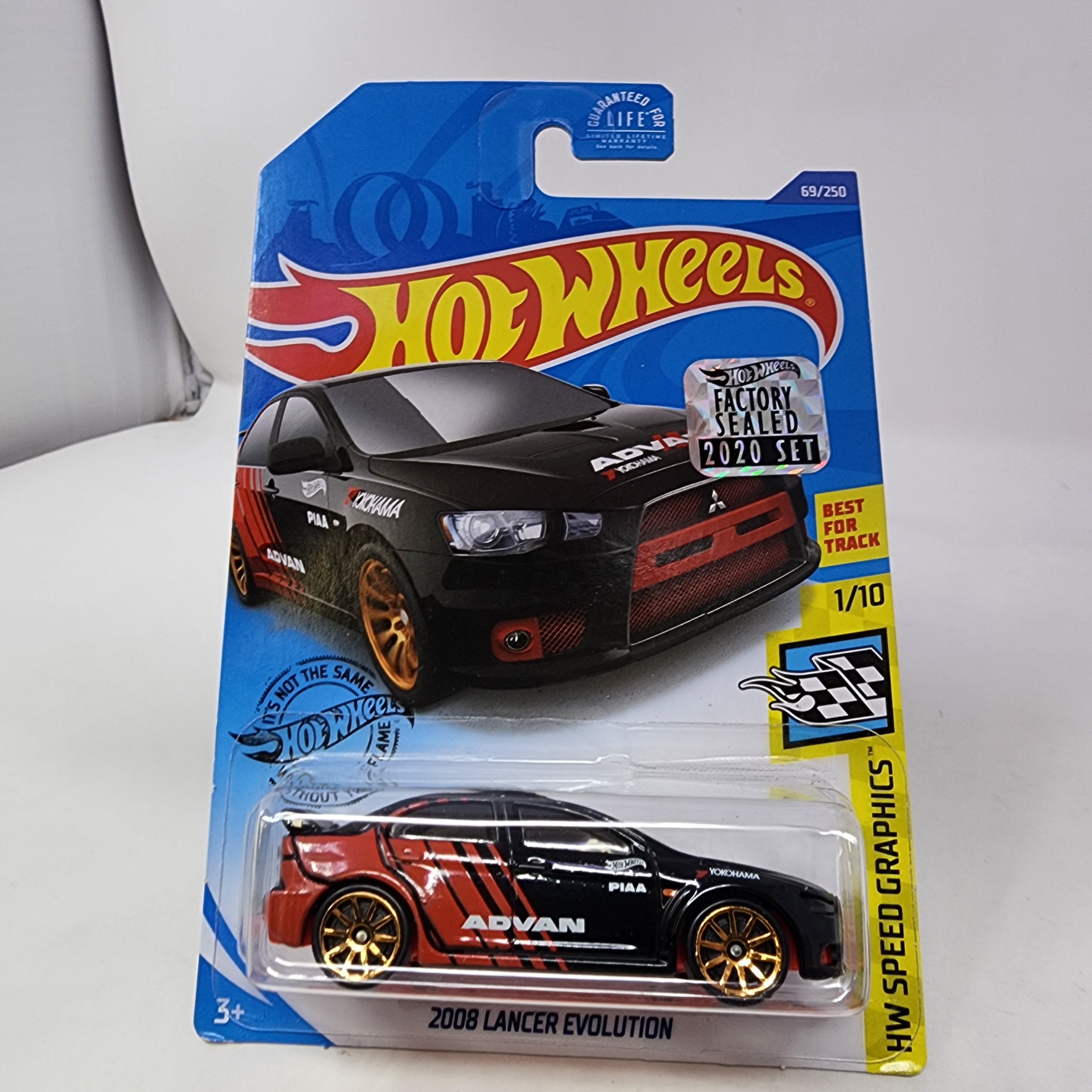 2008 Lancer Evolution #69 * Advan * Hot Wheels 2020 w/ Factory Holo、mySite、hgirdovlk