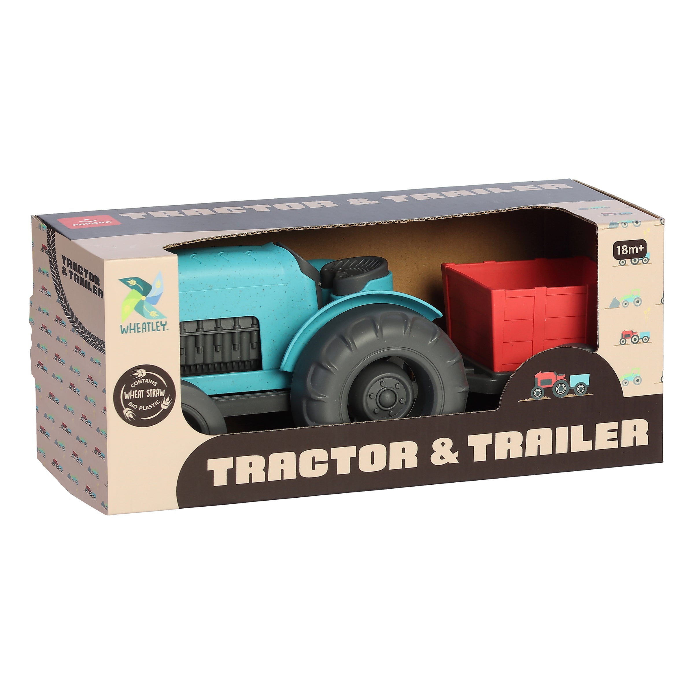 Aurora® Toys - Wheatley™ - 11 Tractor And Trailer、mySite、g9winljtr