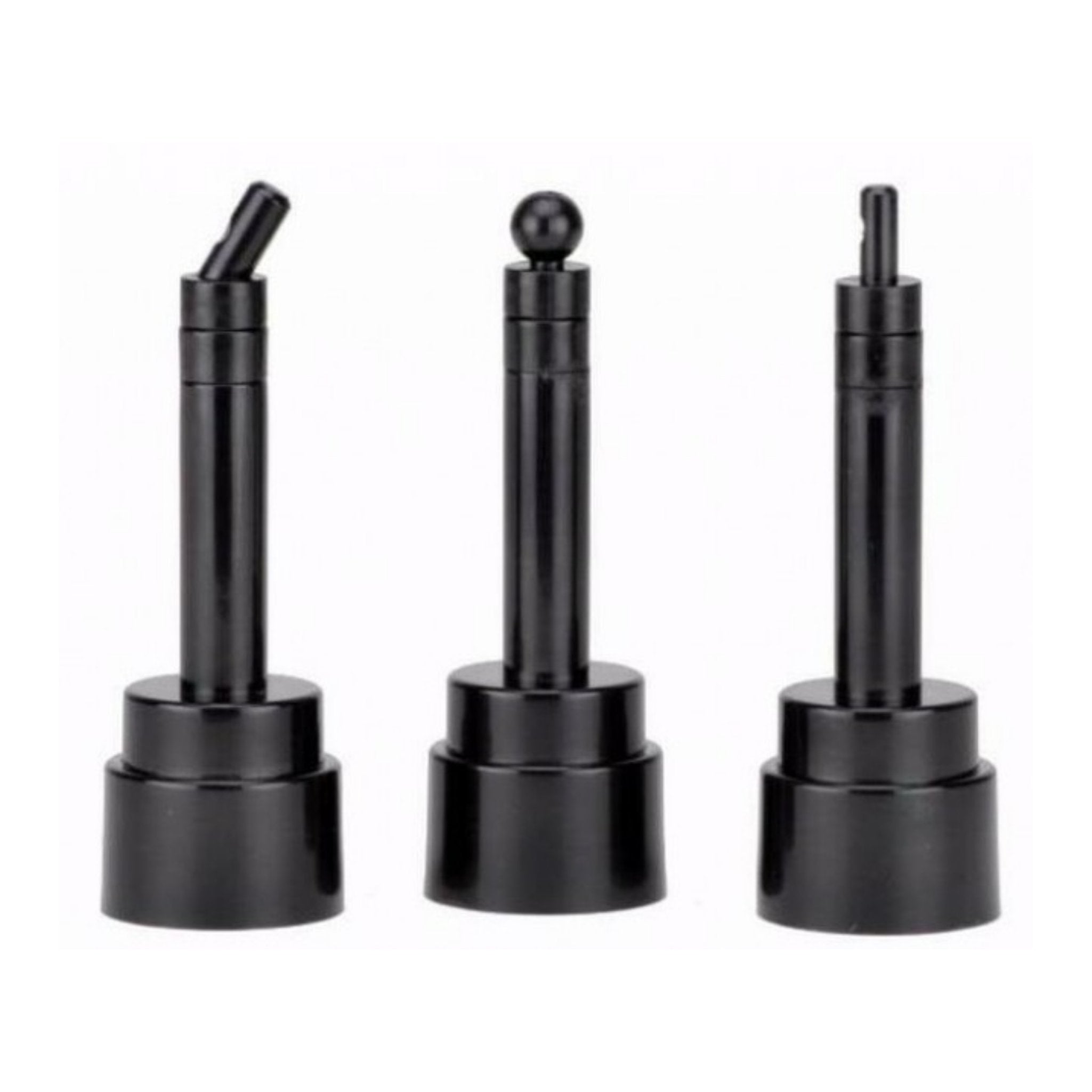 NECA Action Figure Head Display Stands (Black 3-Pack)、mySite、hgirdovlk