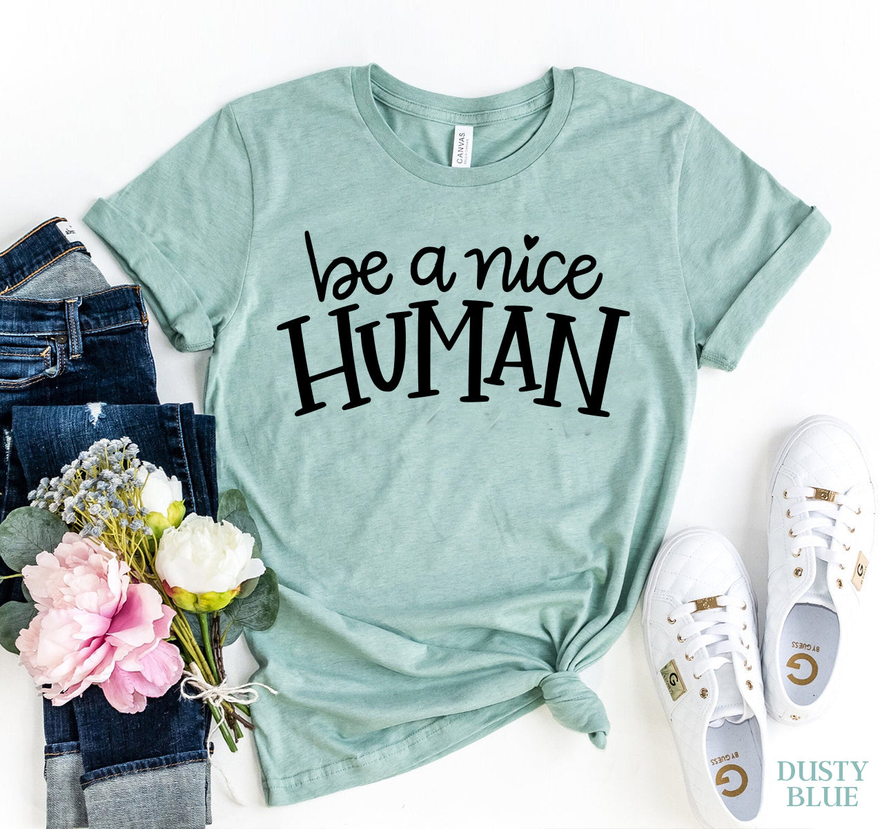 Be A Nice Human T-Shirt、mySite、camillekostekn