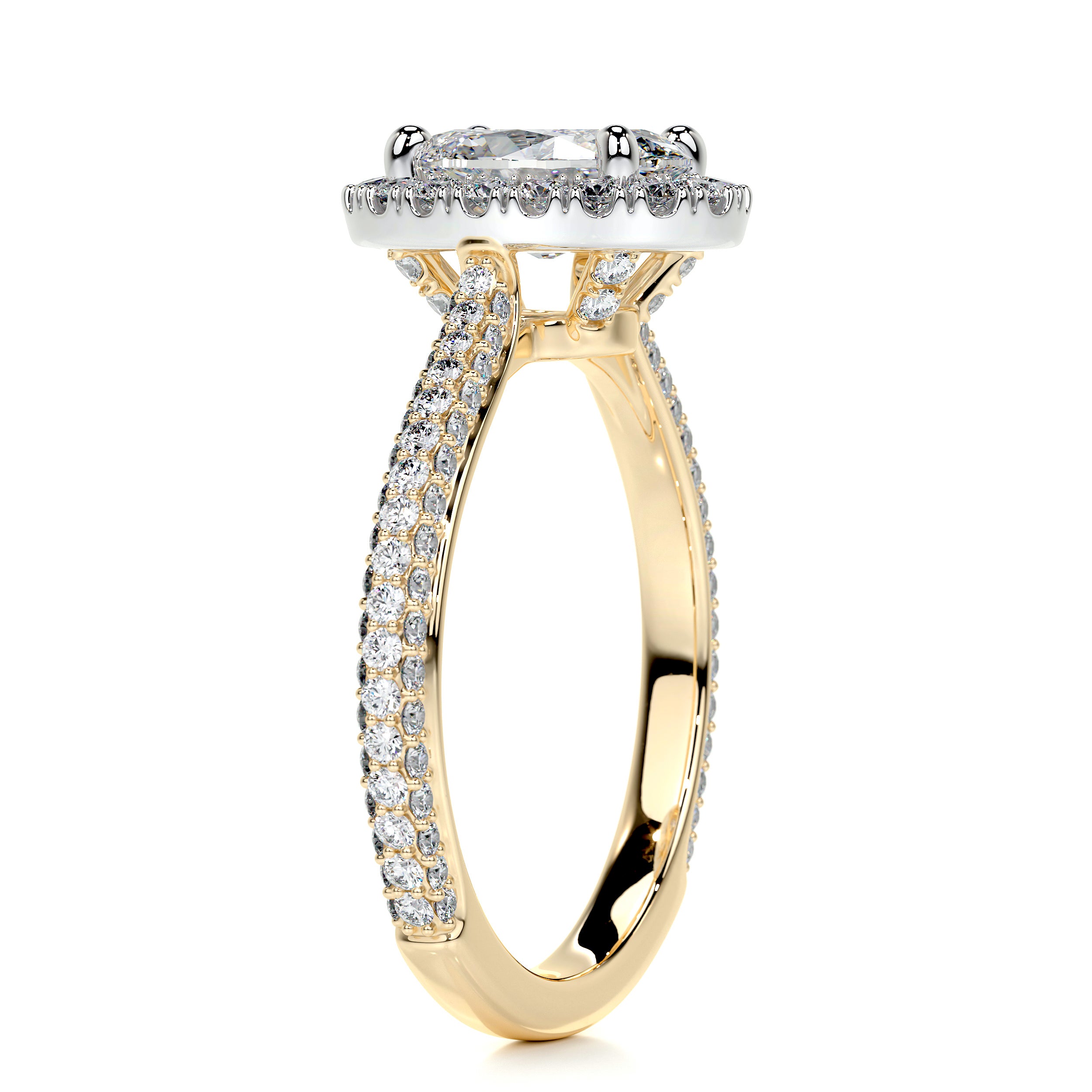 Kinley Diamond Engagement Ring -18K Yellow Gold、mySite、hinf8tx79