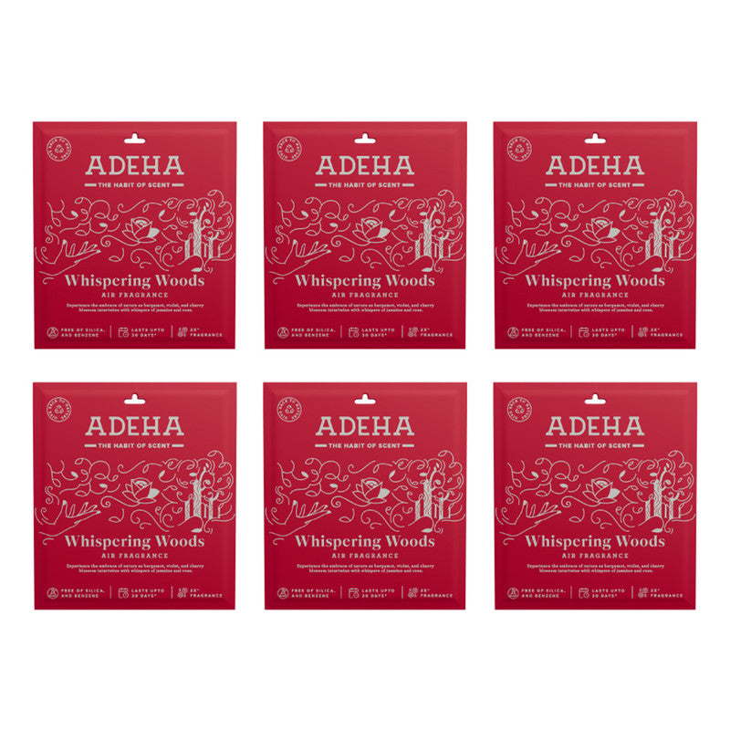 Air Freshener Whispering Woods | Bathroom, Wardrobe & Car | Pack of 6、mySite、camillekostekn