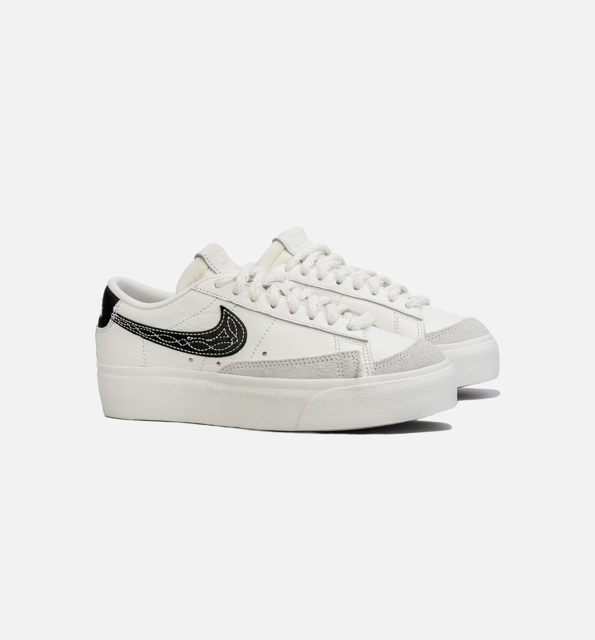 Blazer Low Platform Womens Lifestyle Shoe - White/Black、mySite、dreamappss