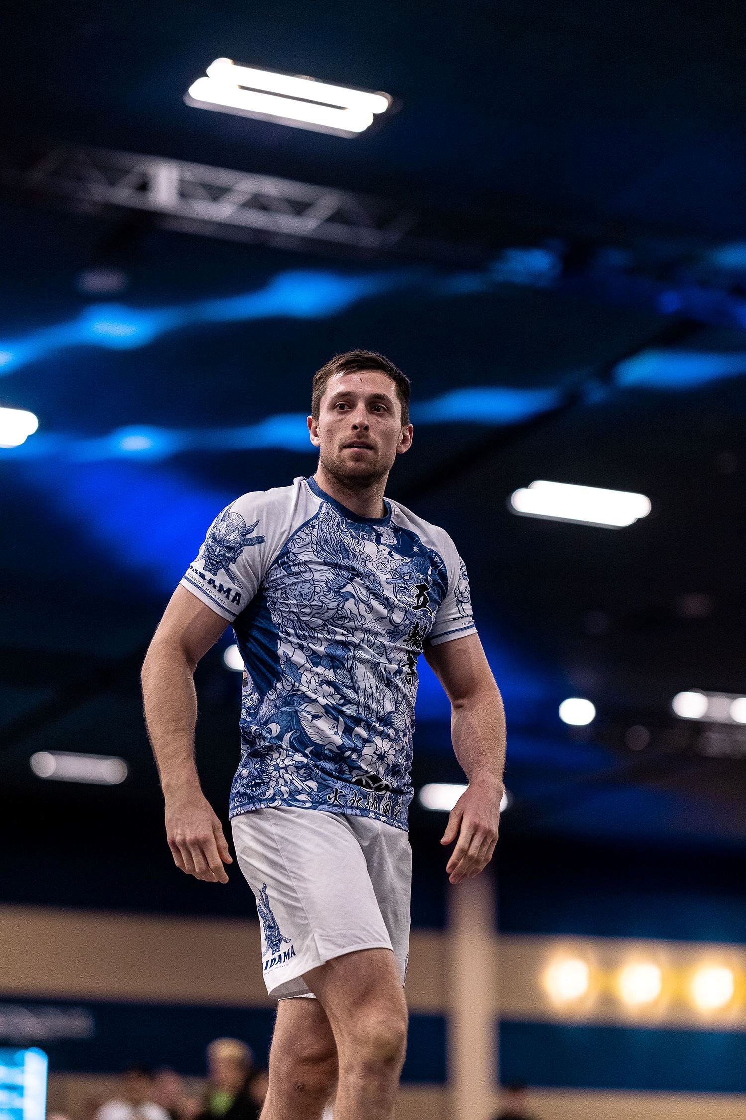 Men's Miyamoto Musashi Jiu Jitsu Rashguard - Short Sleeve、mySite、gigharbornorthrealestate