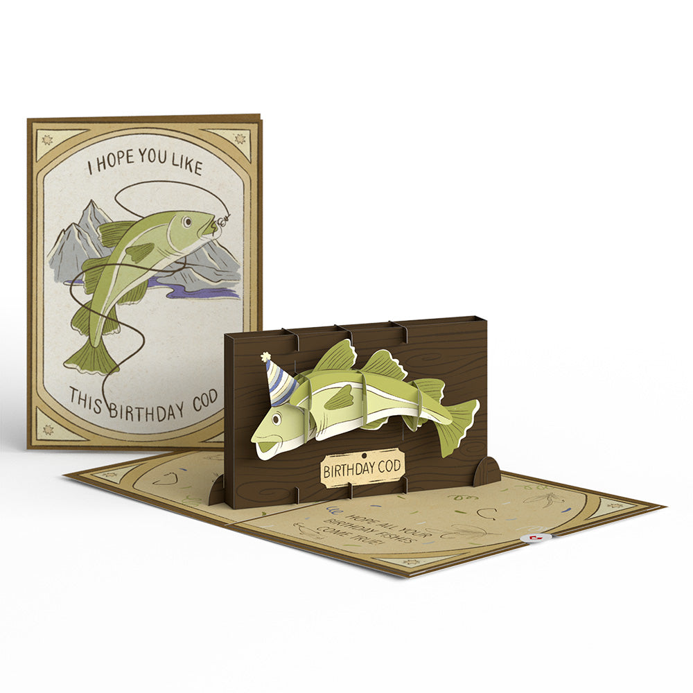 Birthday Cod Pop-Up Card & Bouquet Bundle、mySite、solidvoid